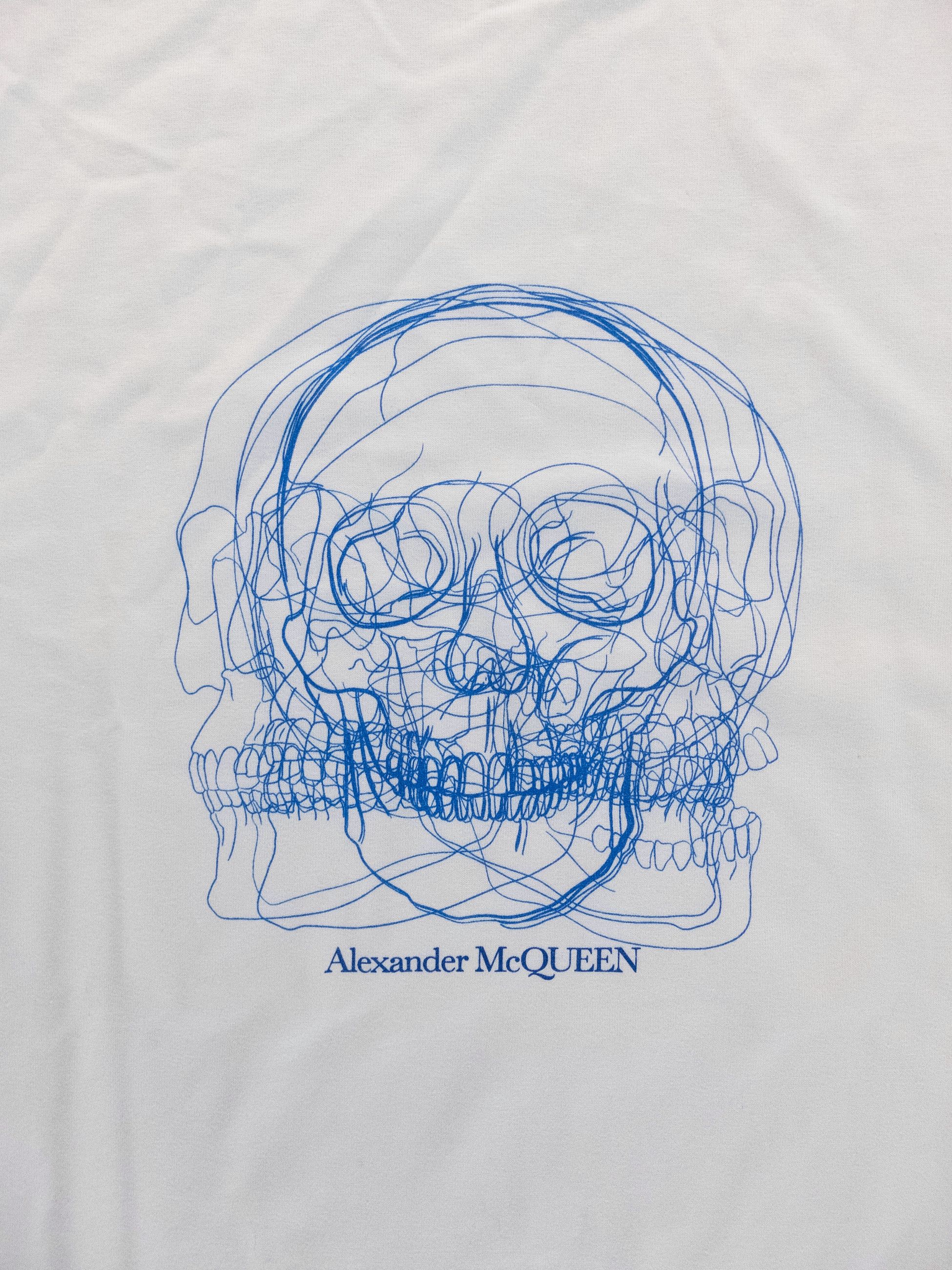 Alexander McQueen ALEXANDER MCQUEEN white regular fit Skull t-shirt Medium q Size US M / EU 48-50 / 2 - 6 Thumbnail