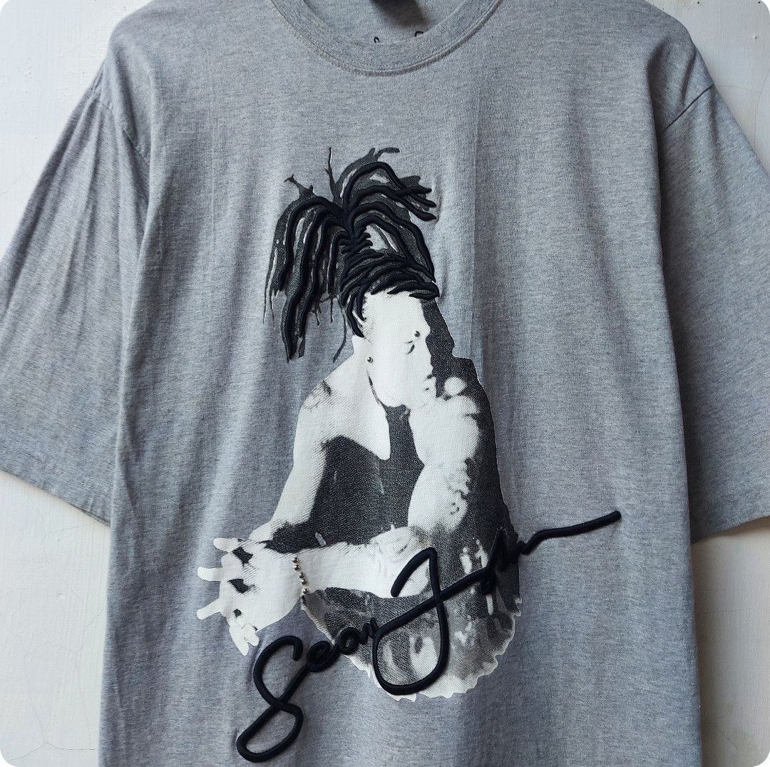 Sean John × Vintage Vtg 90s Sean John Tshirt Size US L / EU 52-54 / 3 - 3 Thumbnail
