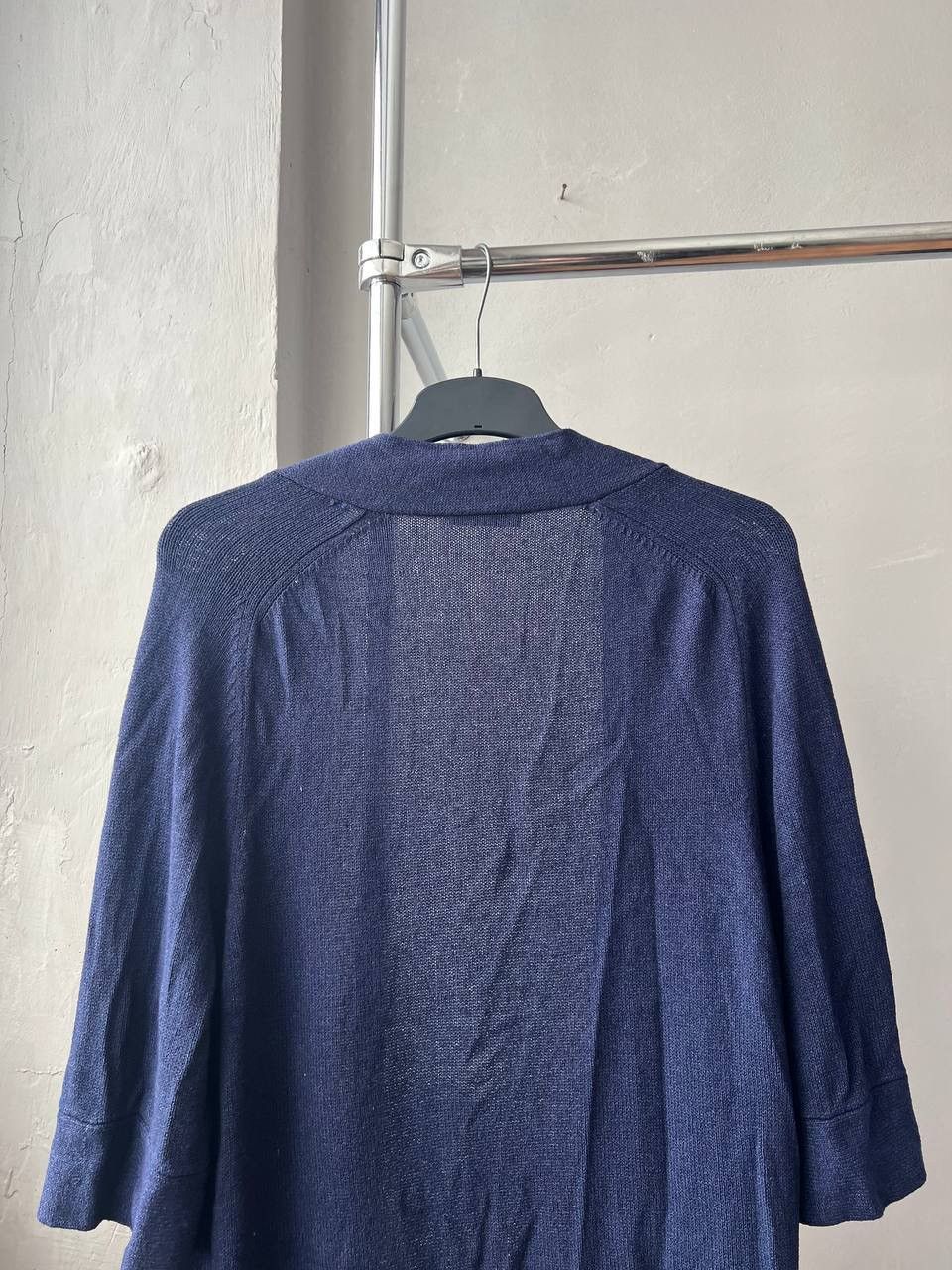 Loro Piana DELLA CIANA CASHMERE WOMEN BLUE NAVY LUXURY CARDIGAN SZ 46 Size L / US 10 / IT 46 - 13 Thumbnail