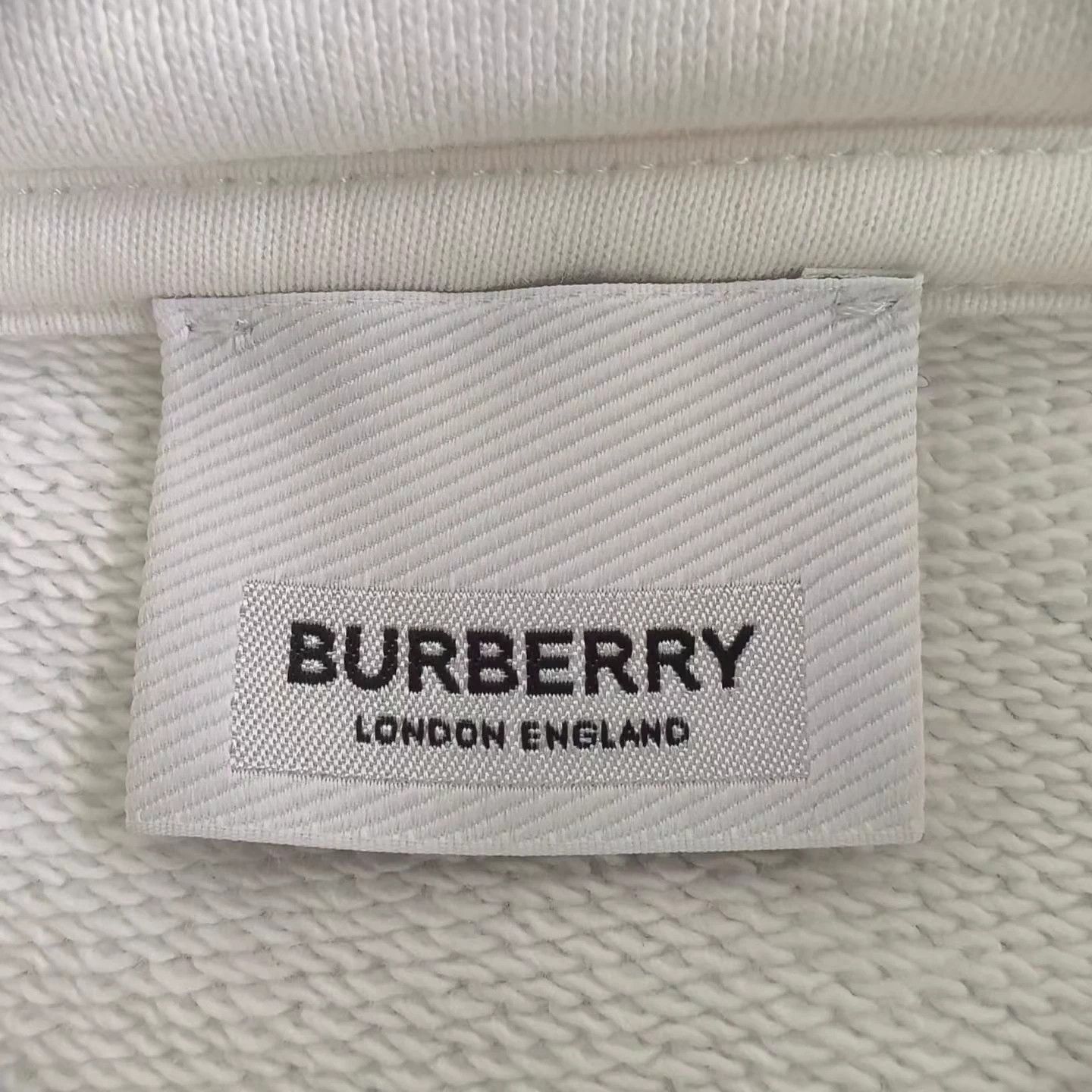 Burberry Burberry White TB Hoodie S Size US S / EU 44-46 / 1 - 3 Thumbnail