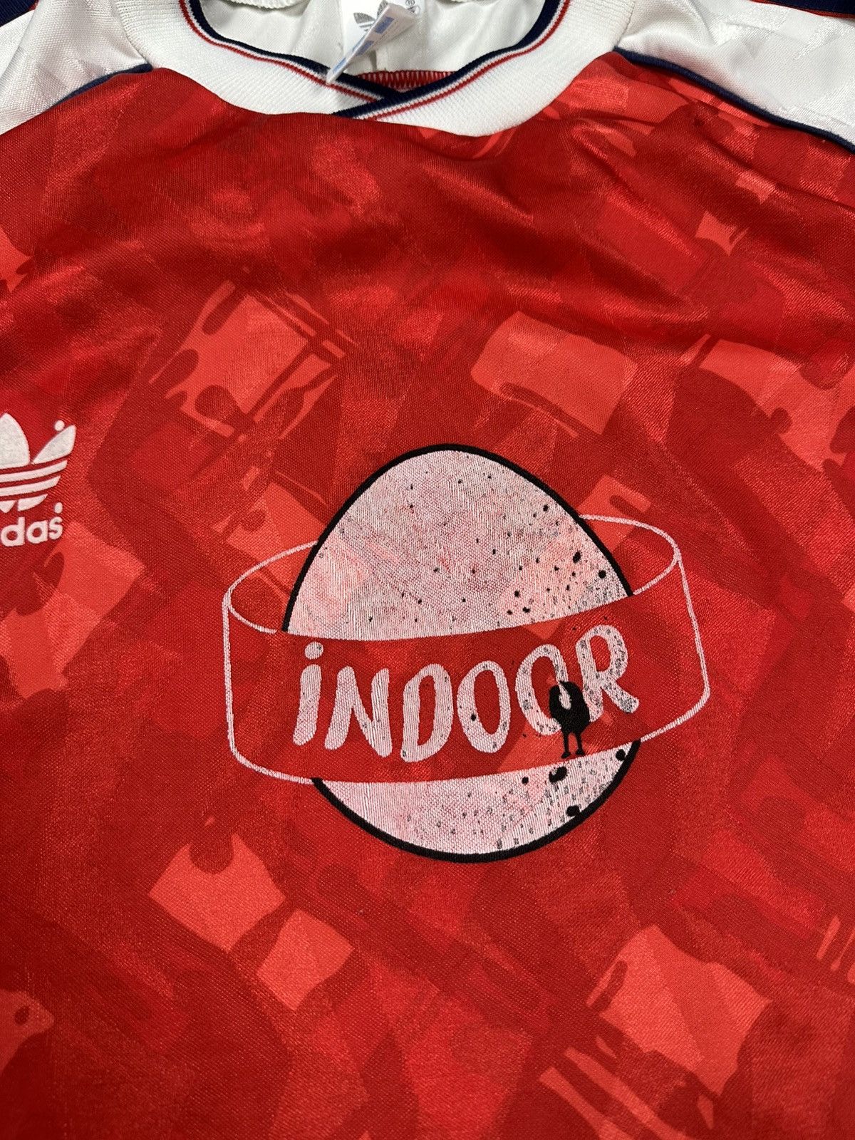 Adidas Vintage 90s Adidas Template Red Long Sleeve Jersey Blokecore Size US L / EU 52-54 / 3 - 7 Thumbnail