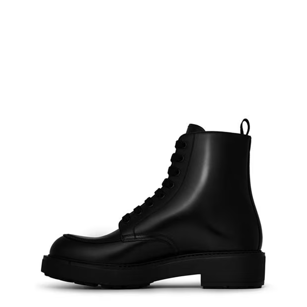 Prada Triangle Logo Boots Size US 10 / EU 43 - 2 Thumbnail