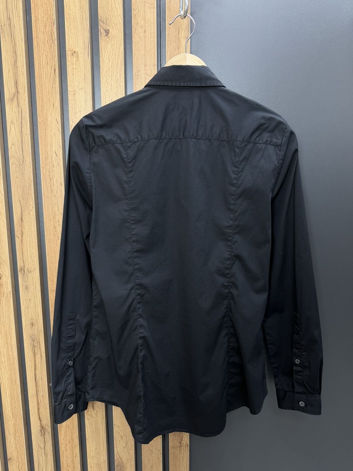 Burberry Burberry Brit Black Button Up Shirt Womens Size M Size M / US 6-8 / IT 42-44 - 9 Thumbnail