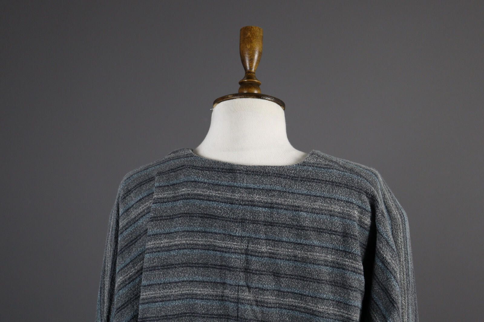 Woolrich Woolen Mills Woolrich Ladies Gray Stripe Long Sleeve Shirt Top Size S Size S / US 4 / IT 40 - 5 Thumbnail