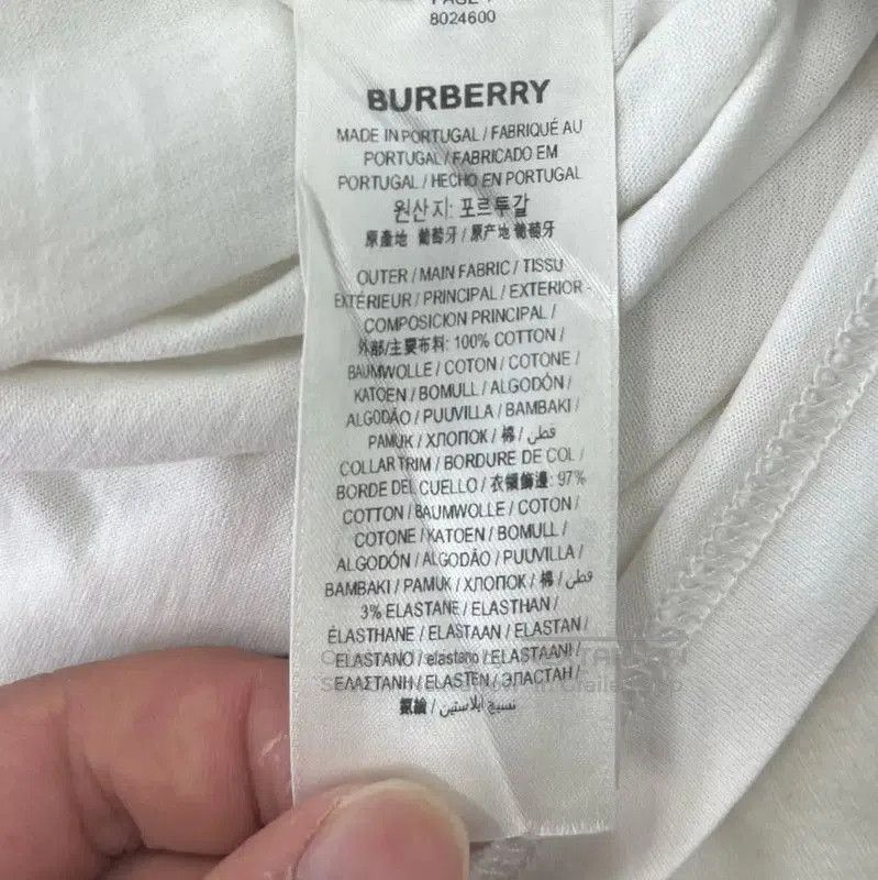 Burberry Burberry Women's White Long Sleeve T-Shirt. Size XXS / US 00 / IT 34 - 4 Thumbnail