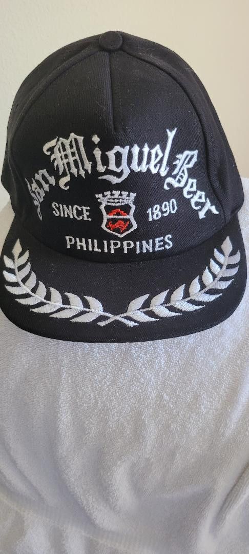 Other San Miguel Beer black cotton ball cap w/white lettering Size ONE SIZE - 1 Preview