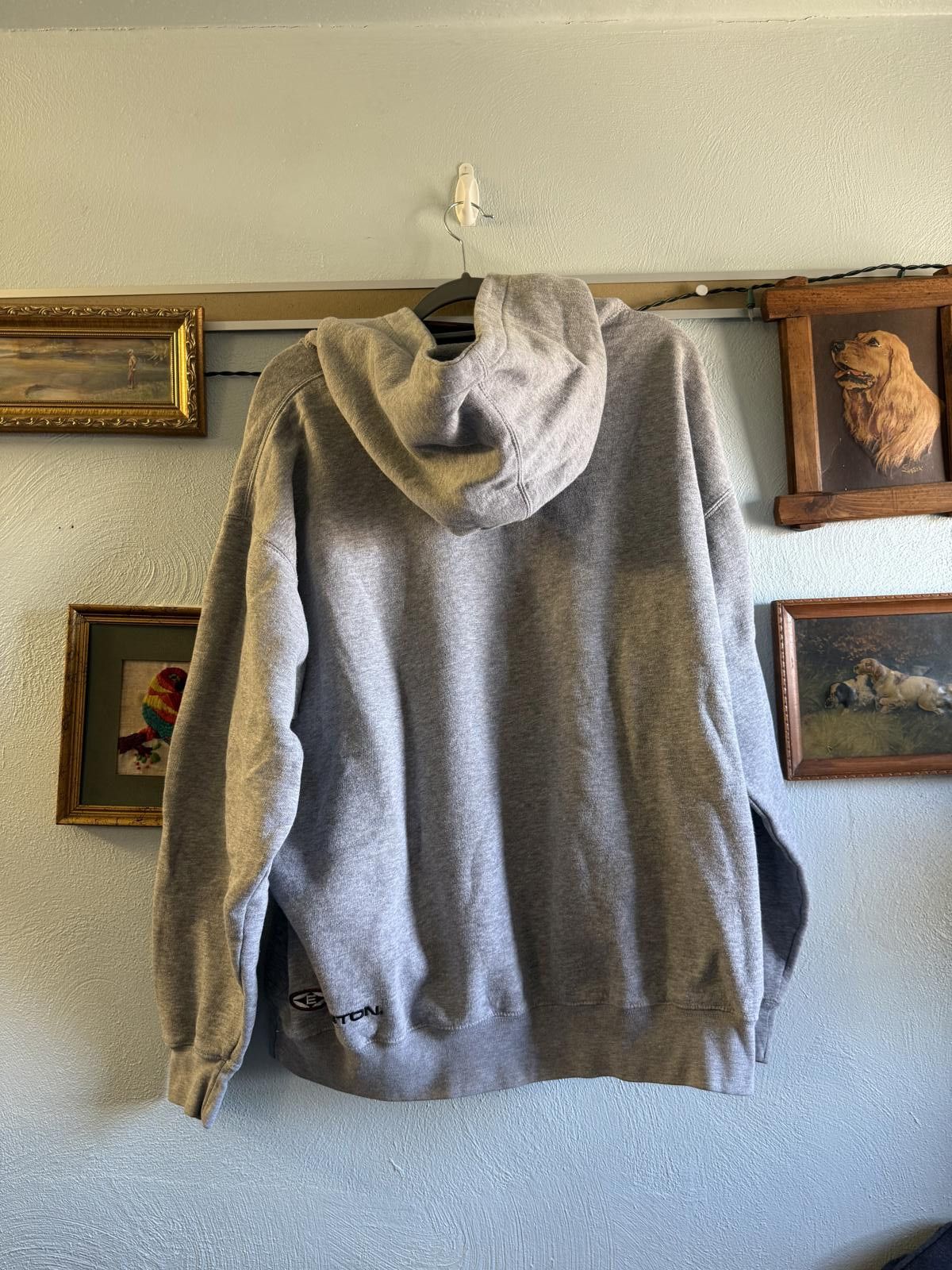 Eaton Vintage Y2K Easton Hockey Hoodie w/ Hockey lace drawstring Size US XL / EU 56 / 4 - 2 Thumbnail