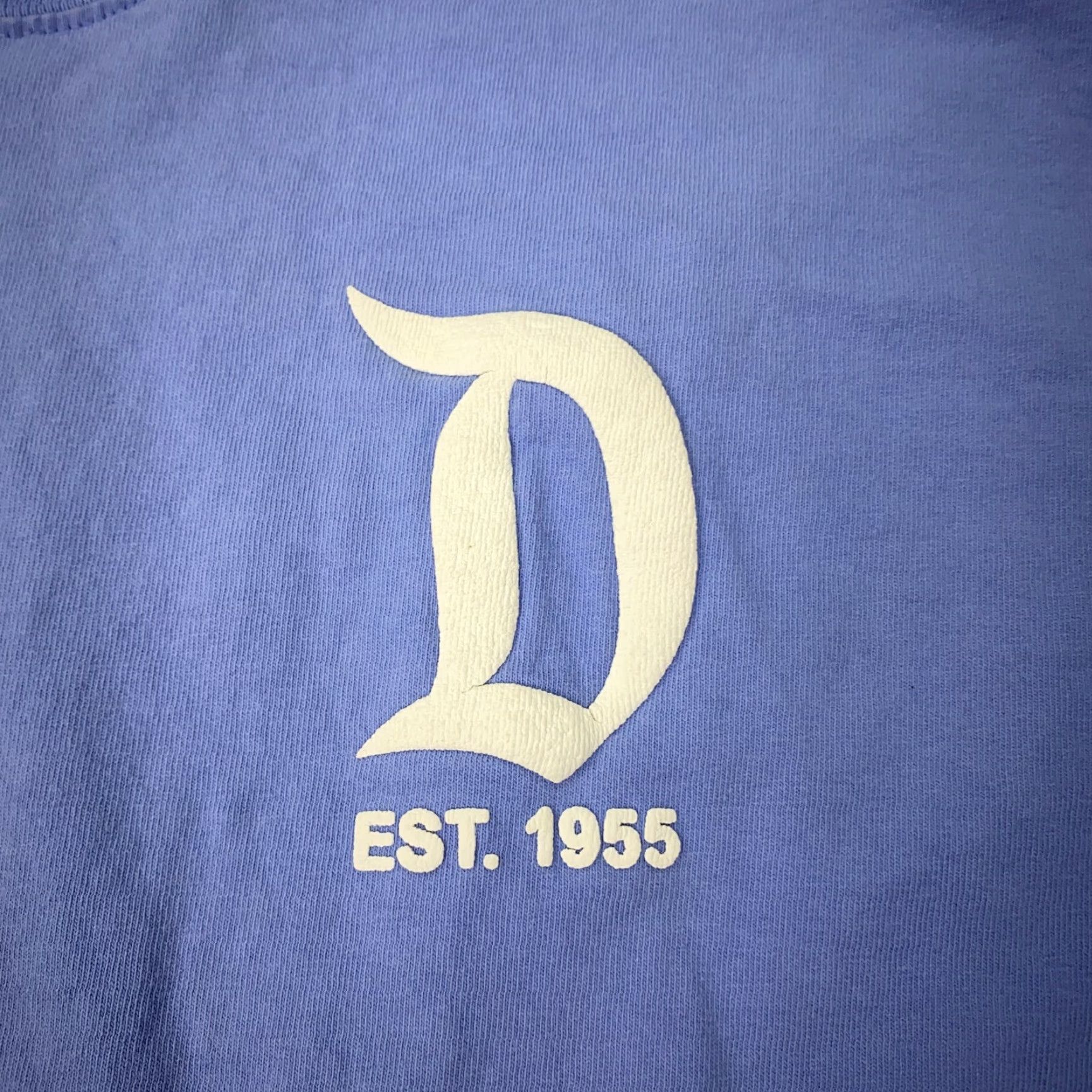 Disney VINTAGE Disney Spirit Jersey Sweatshirt Womens XS Blue Disney Theme Retro 90s Casual Fall Winter Size XS / US 0-2 / IT 36-38 - 2 Thumbnail