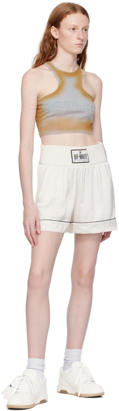 Off-White o1y1225 Logo Short in Off-White Size 28" / US 6 / IT 42 - 4 Thumbnail