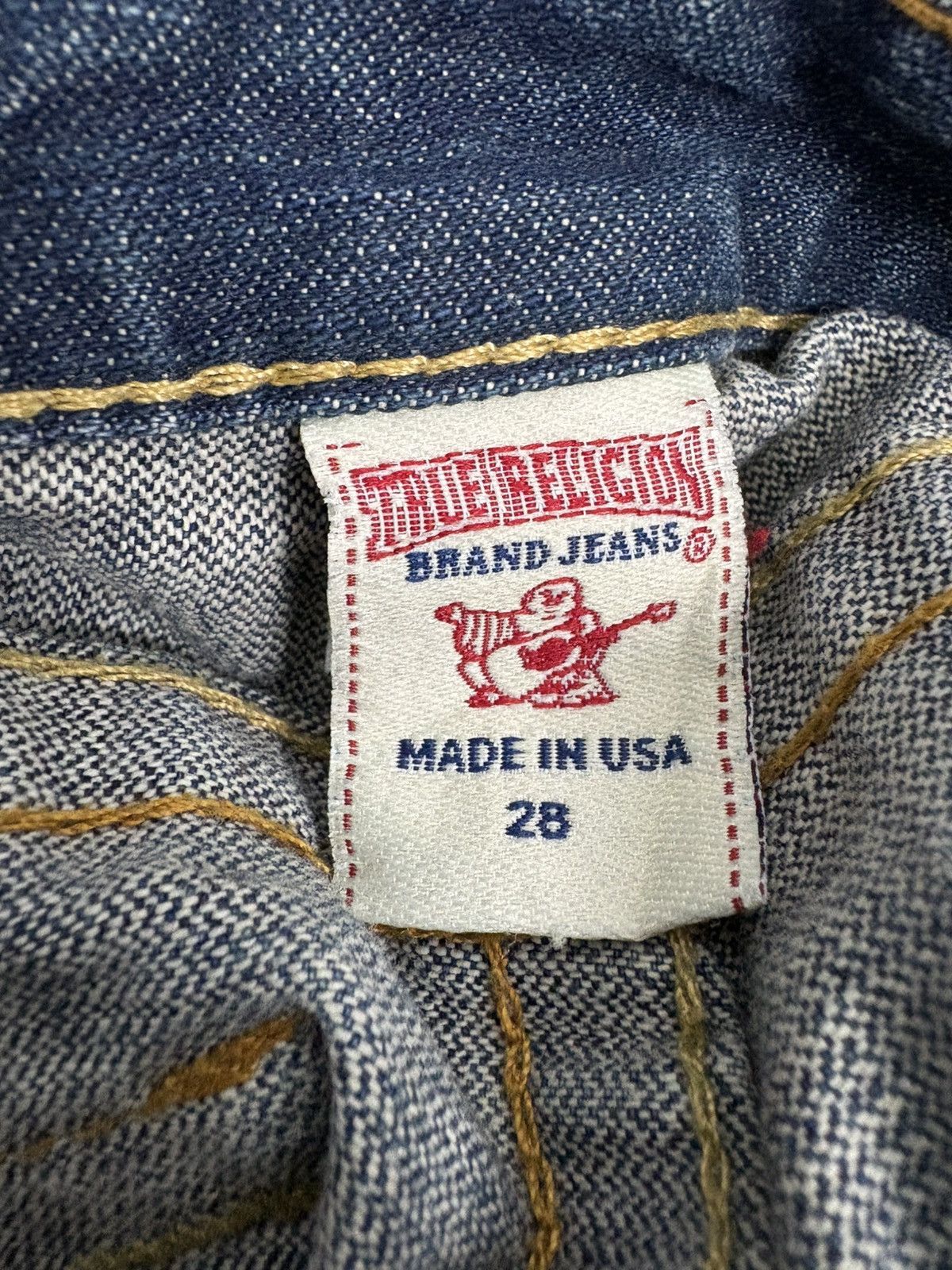 True Religion 💥 Vintage True Religion Brand Jeans 💥 Size 32" / US 10 / IT 46 - 9 Thumbnail