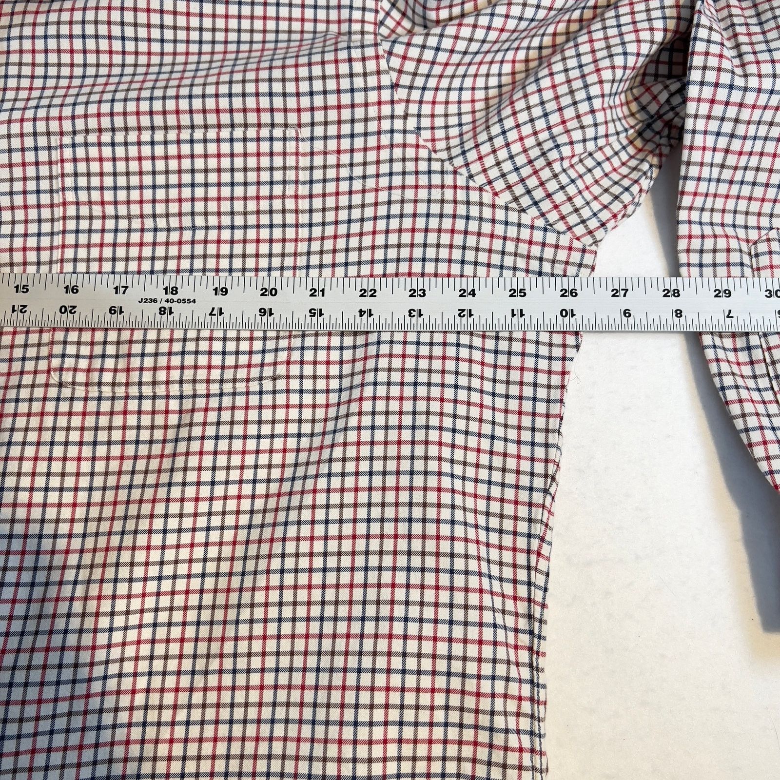 Ralph Lauren Ralph Lauren Button Shirt Men XL Classic Fit Red Brown Blue Size US L / EU 52-54 / 3 - 7 Thumbnail