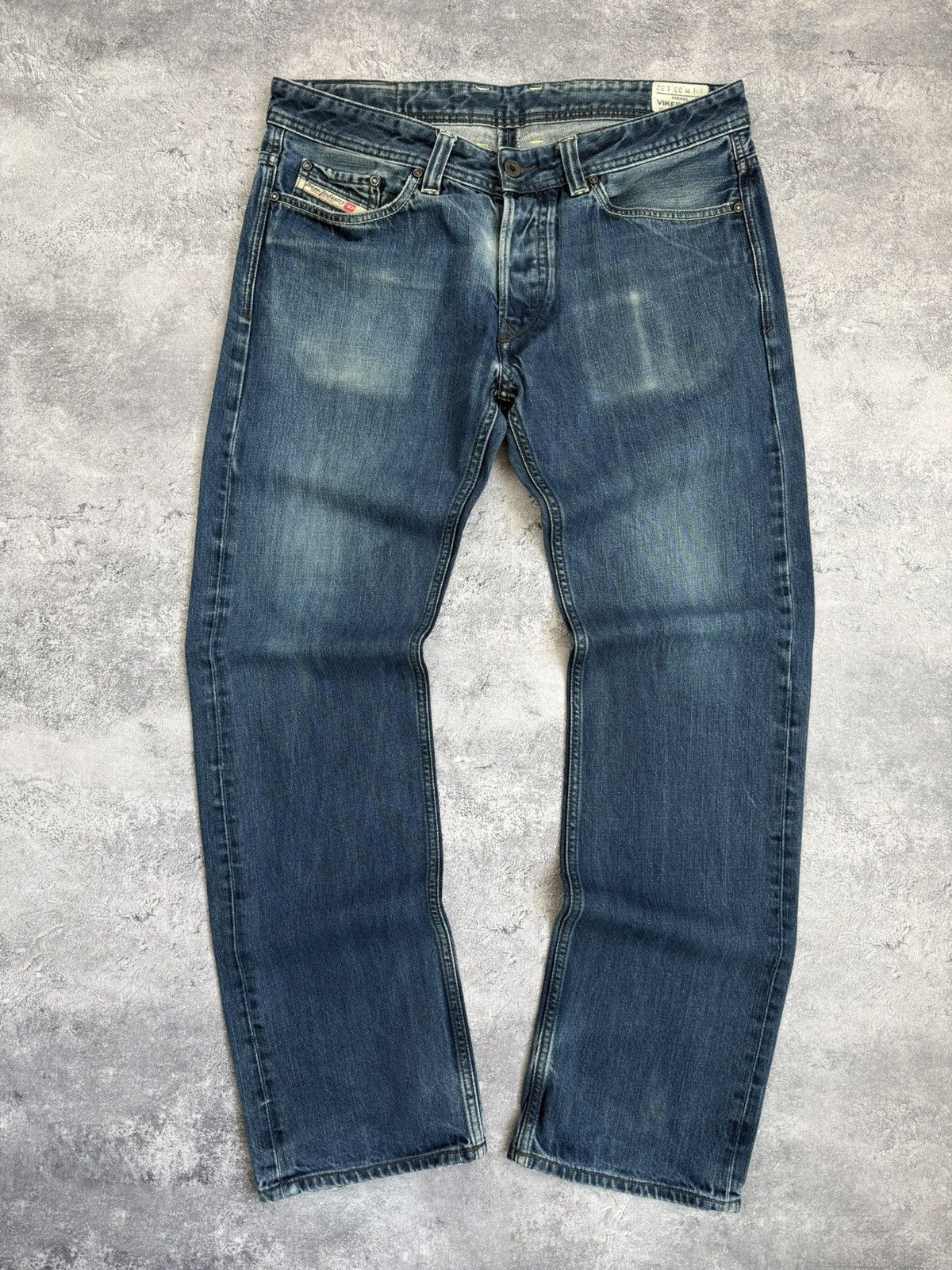Diesel Vintage Diesel Jeans Flared Baggy Denim 90s Y2K Rare Size US 33 - 3 Thumbnail