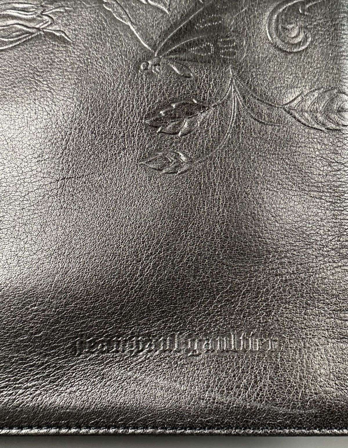 Jean Paul Gaultier Jean Paul Gaultier - Black Soul Floral Pattern - Metallic Size ONE SIZE - 13 Thumbnail