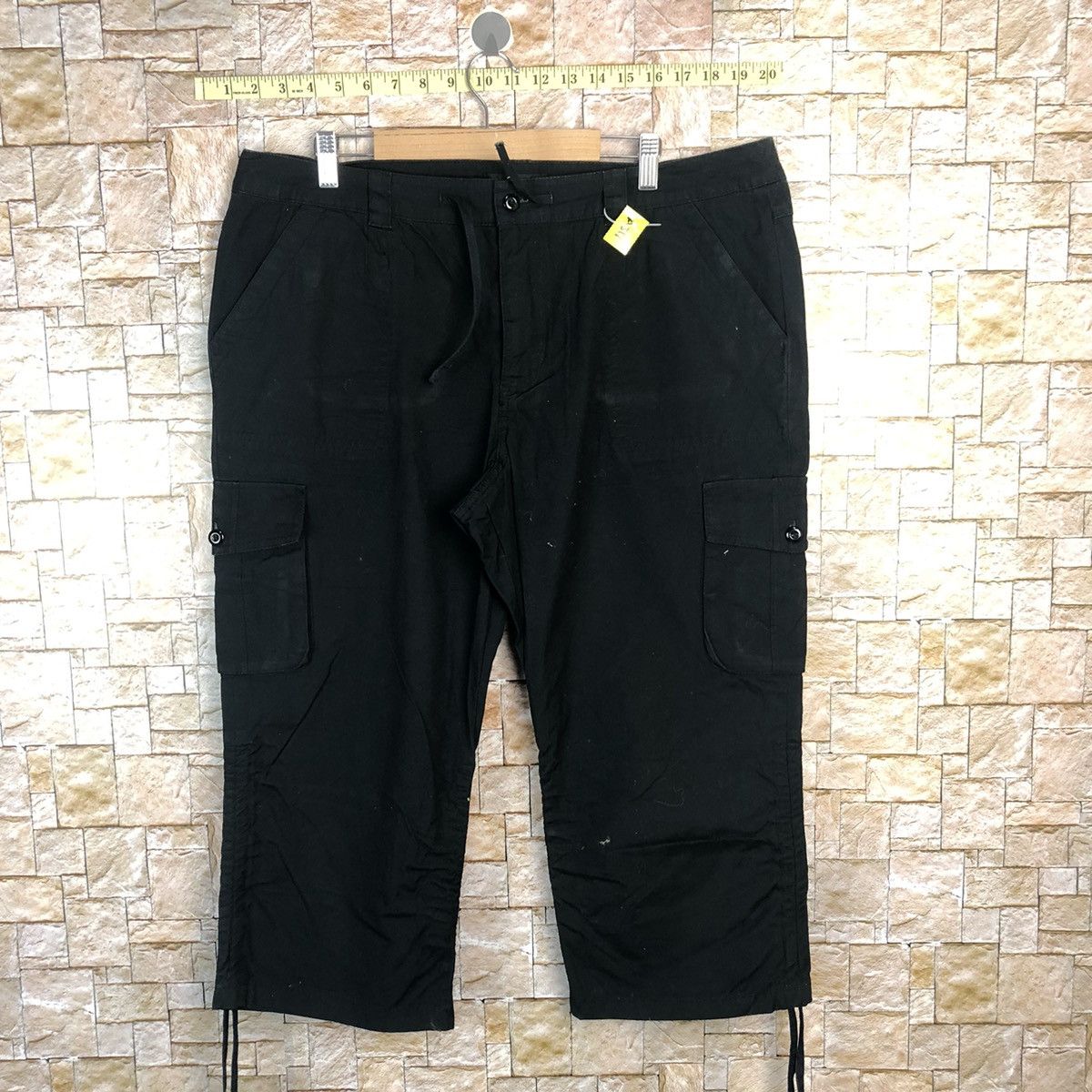 Japanese Brand Smile Land Dark Blue Cropped Pants #A317 Size US 36 / EU 52 - 1 Thumbnail