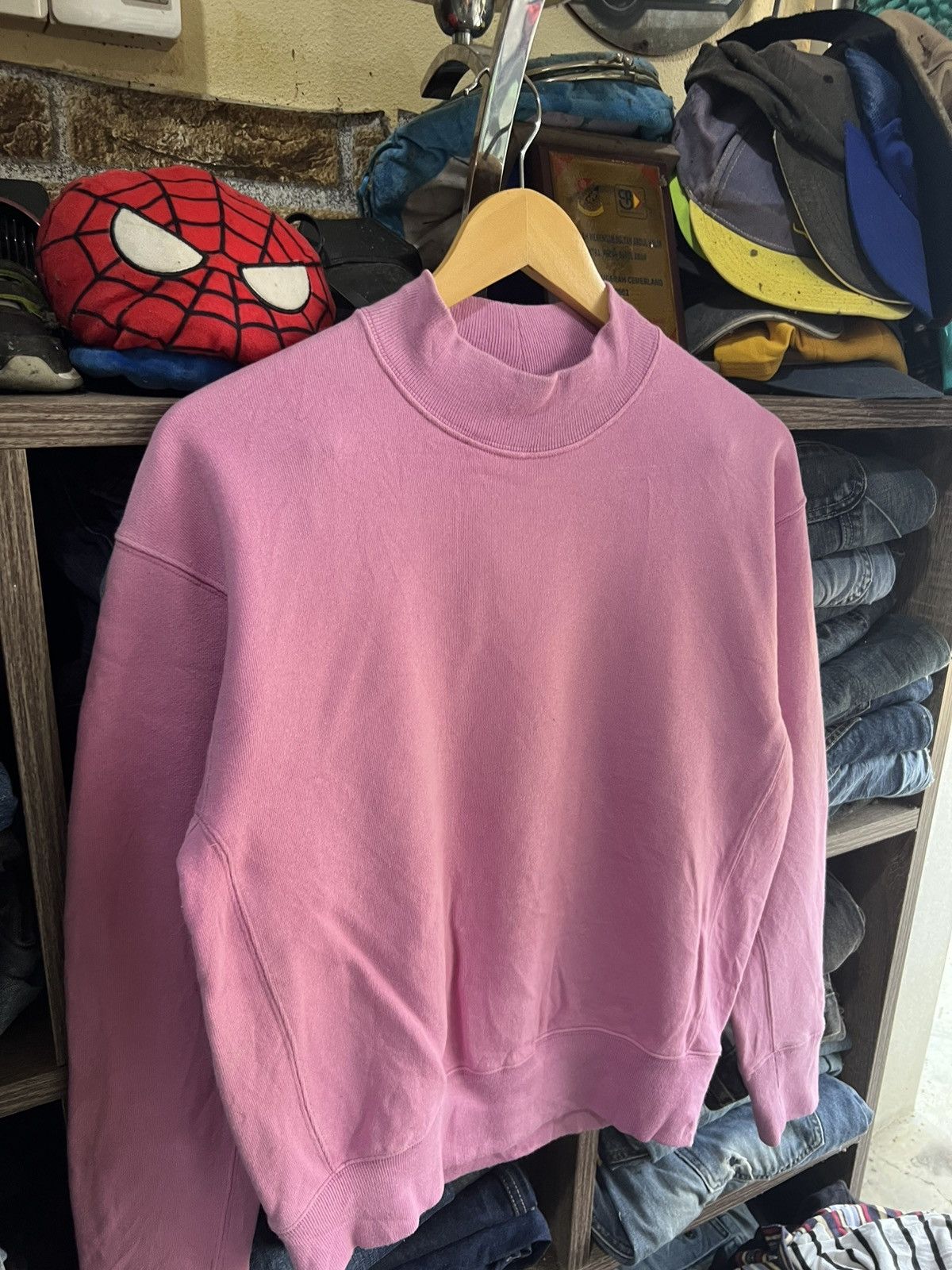 Lemaire × Uniqlo 🔥Uniqlo U Lemaire Mockneck Sweatshirt Size US S / EU 44-46 / 1 - 9 Thumbnail