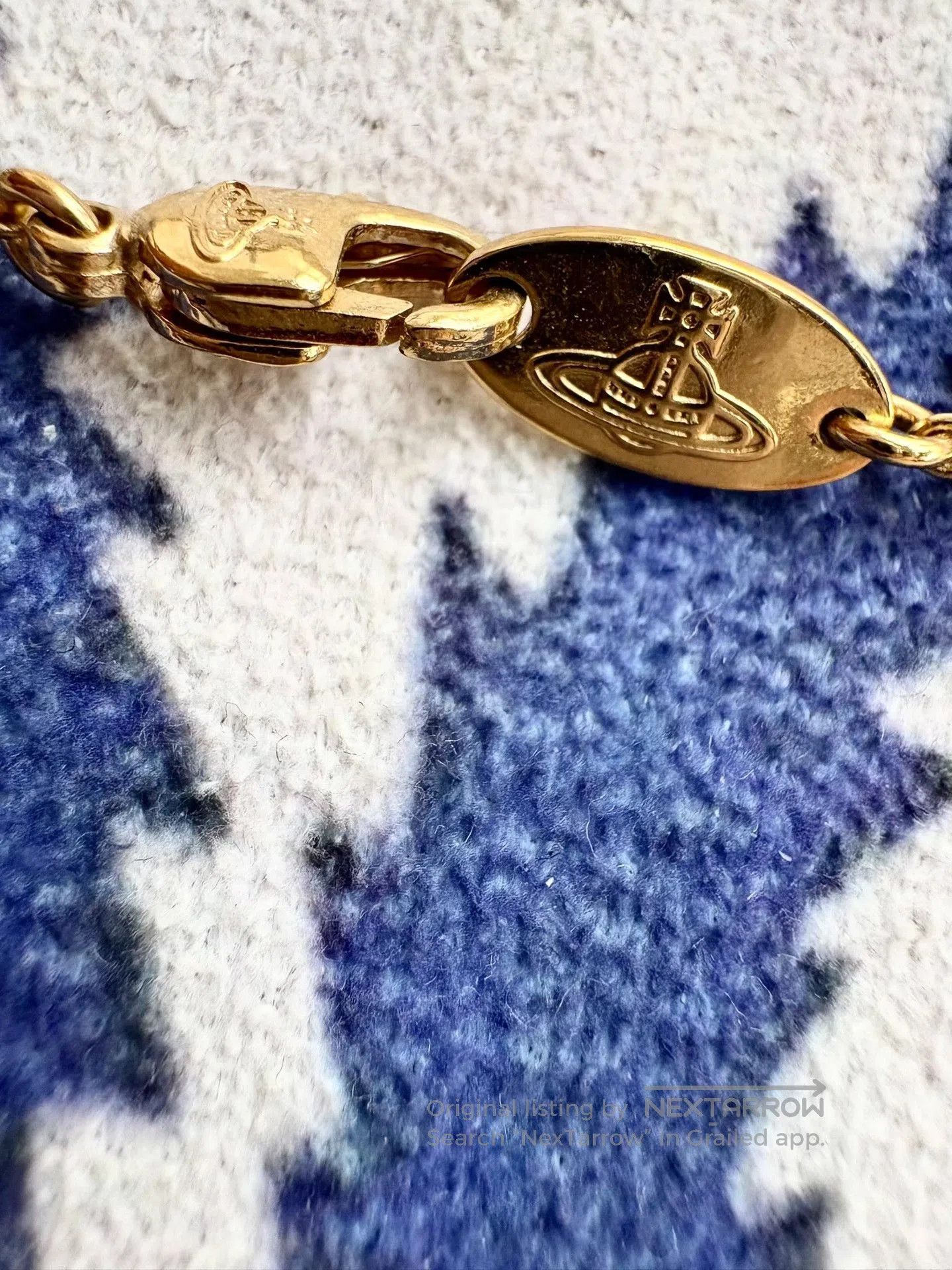 Vivienne Westwood Vivienne Westwood Vintage Gold Saturn Necklace. Size ONE SIZE - 7 Thumbnail