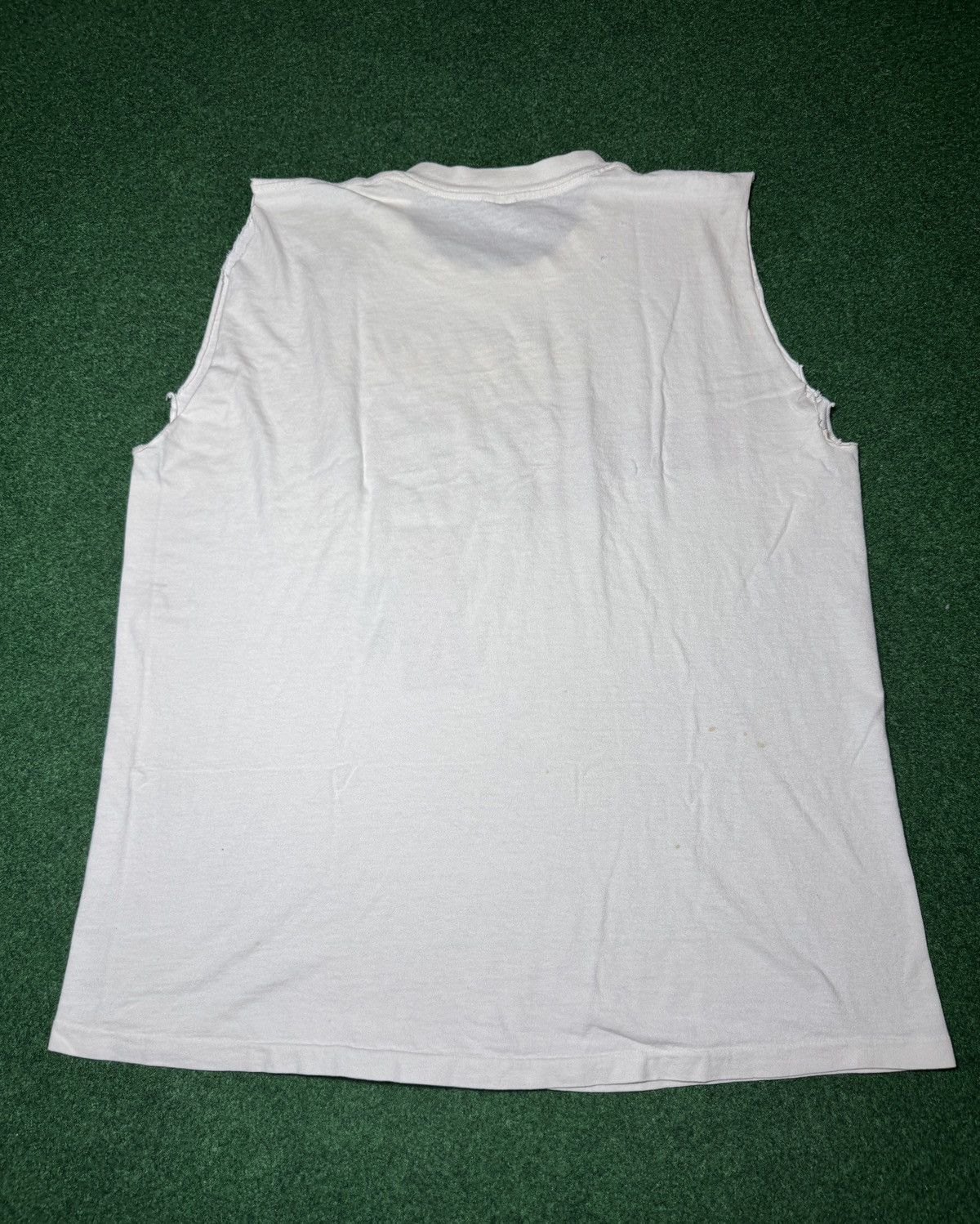 Nike × Vintage Vintage 80s 90s RARE Nike Marines Just Do It Cutoff T Shirt Size US L / EU 52-54 / 3 - 4 Thumbnail