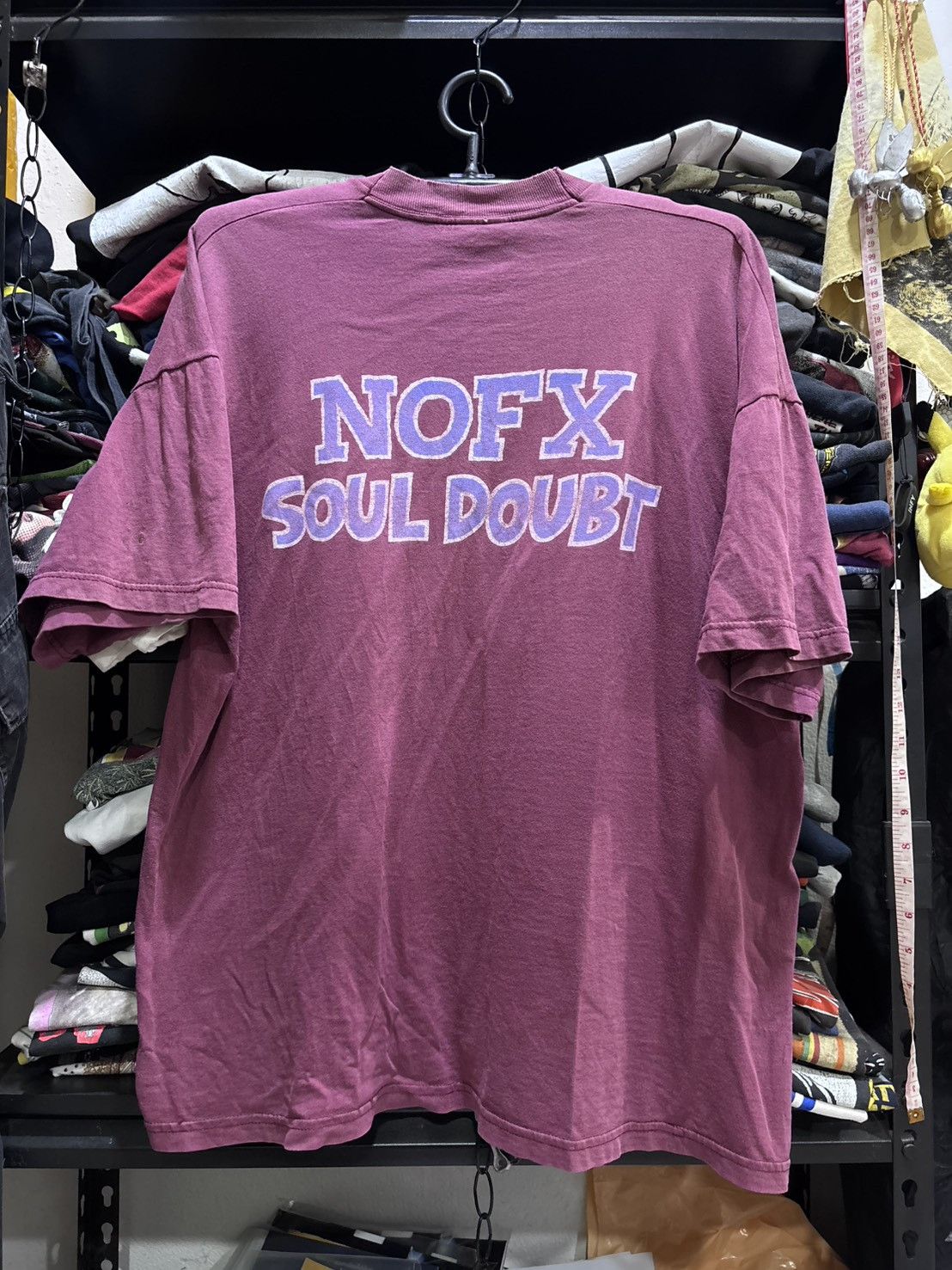 Band Tees Vintage Nofx Soul Doubt 1995 Size US XL / EU 56 / 4 - 5 Thumbnail