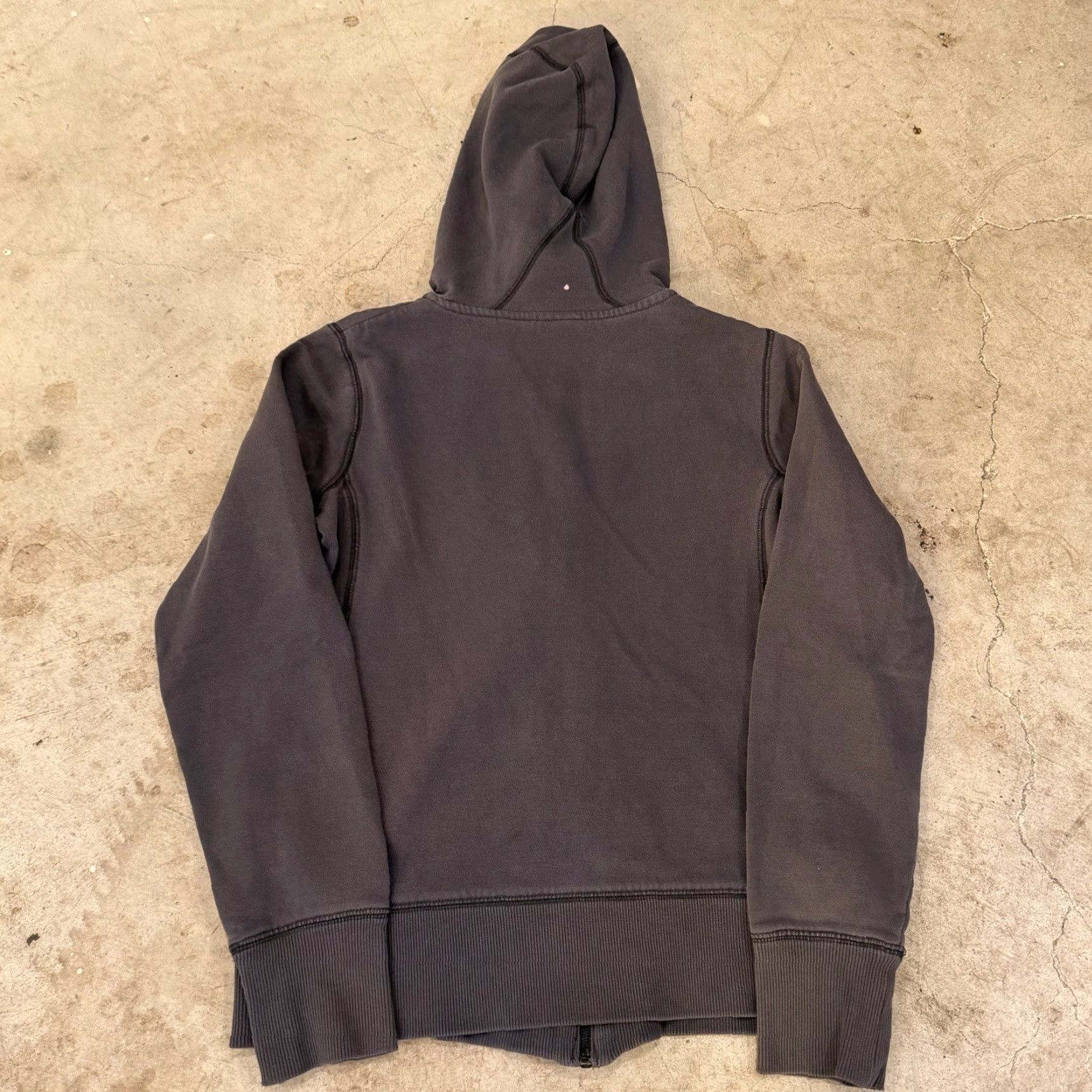 Nike VINTAGE Nike Sportswear Y2K Gray Hoodie Full Zip Up Womens Medium Size M / US 6-8 / IT 42-44 - 3 Thumbnail