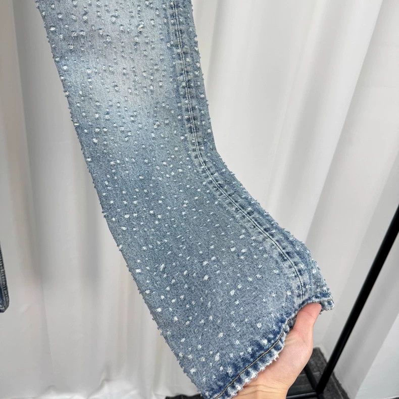 Balenciaga Balenciaga All over the sky destroys washed jeans Size US 28 / EU 44 - 4 Thumbnail