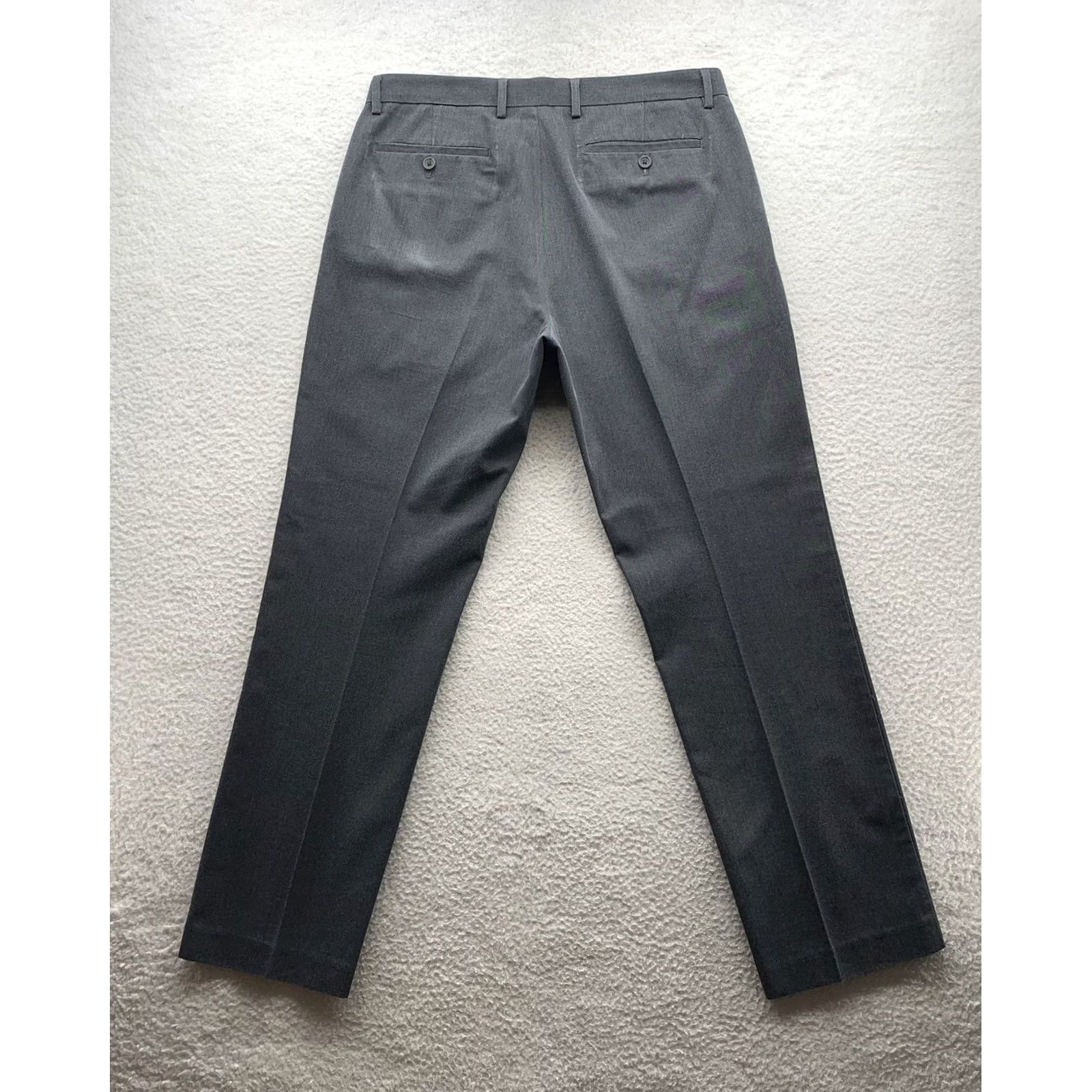 Banana Republic Banana Republic Gray Dress Pants Mens 34x31 Non Iron Slim Fit Trousers Office Preppy Size US 34 / EU 50 - 3 Thumbnail