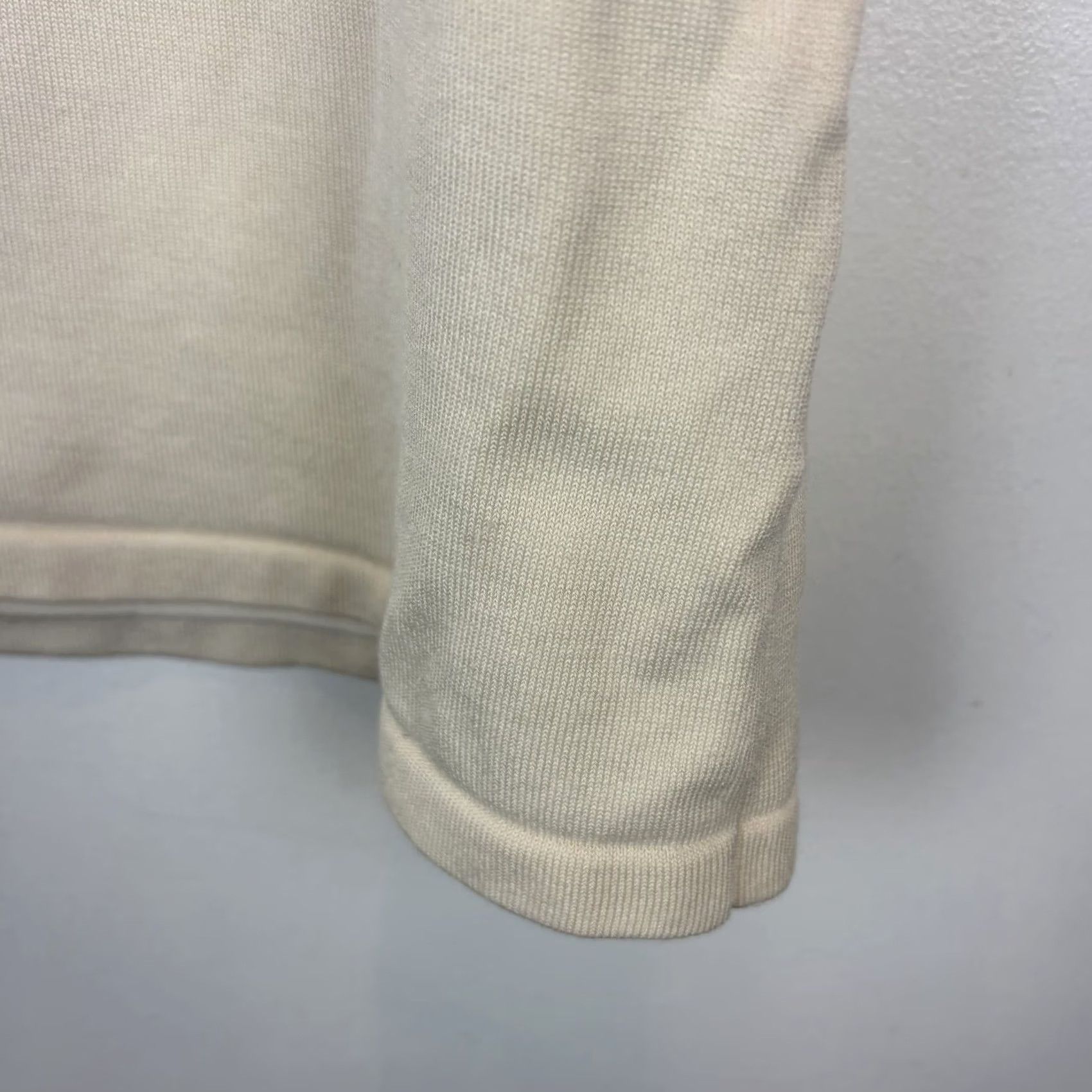 Ellen Tracy Ellen Tracy Tank Silk Blend Womens XL Ivory Sleeveless Scoop Neck Casual Pullover Size XL / US 12-14 / IT 48-50 - 5 Thumbnail