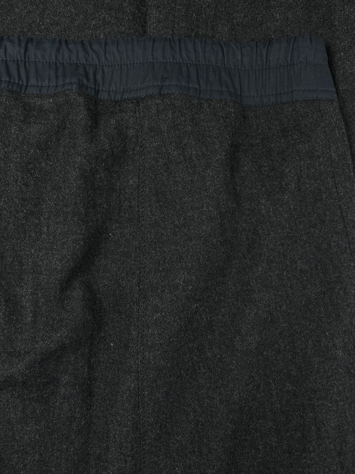 Rick Owens FW12 Rick Owens Mountain Wool Drawstring Drop Crotch Pants Size US 32 / EU 48 - 4 Thumbnail