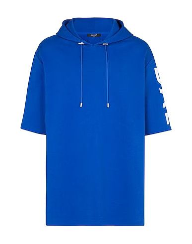 image of Balmain O1W1Db10224 Sweatshirt In Blue, Men's (Size Small)