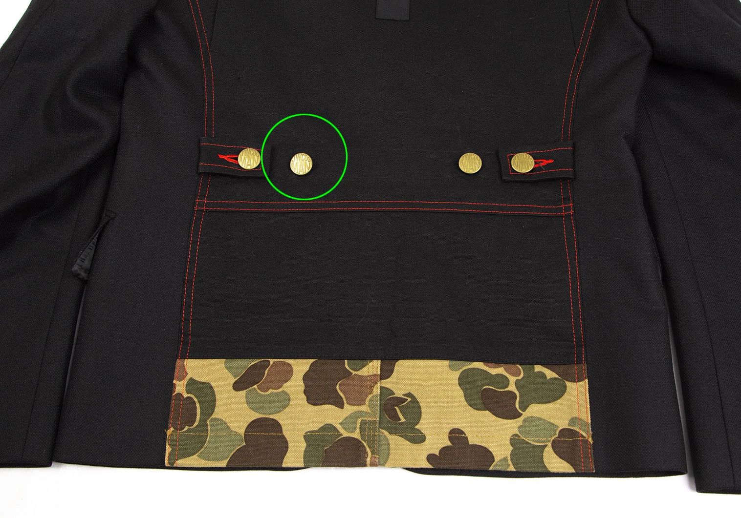 Junya Watanabe Black Mixed Material Switch Jacket, Size S Size US S / EU 44-46 / 1 - 3 Thumbnail