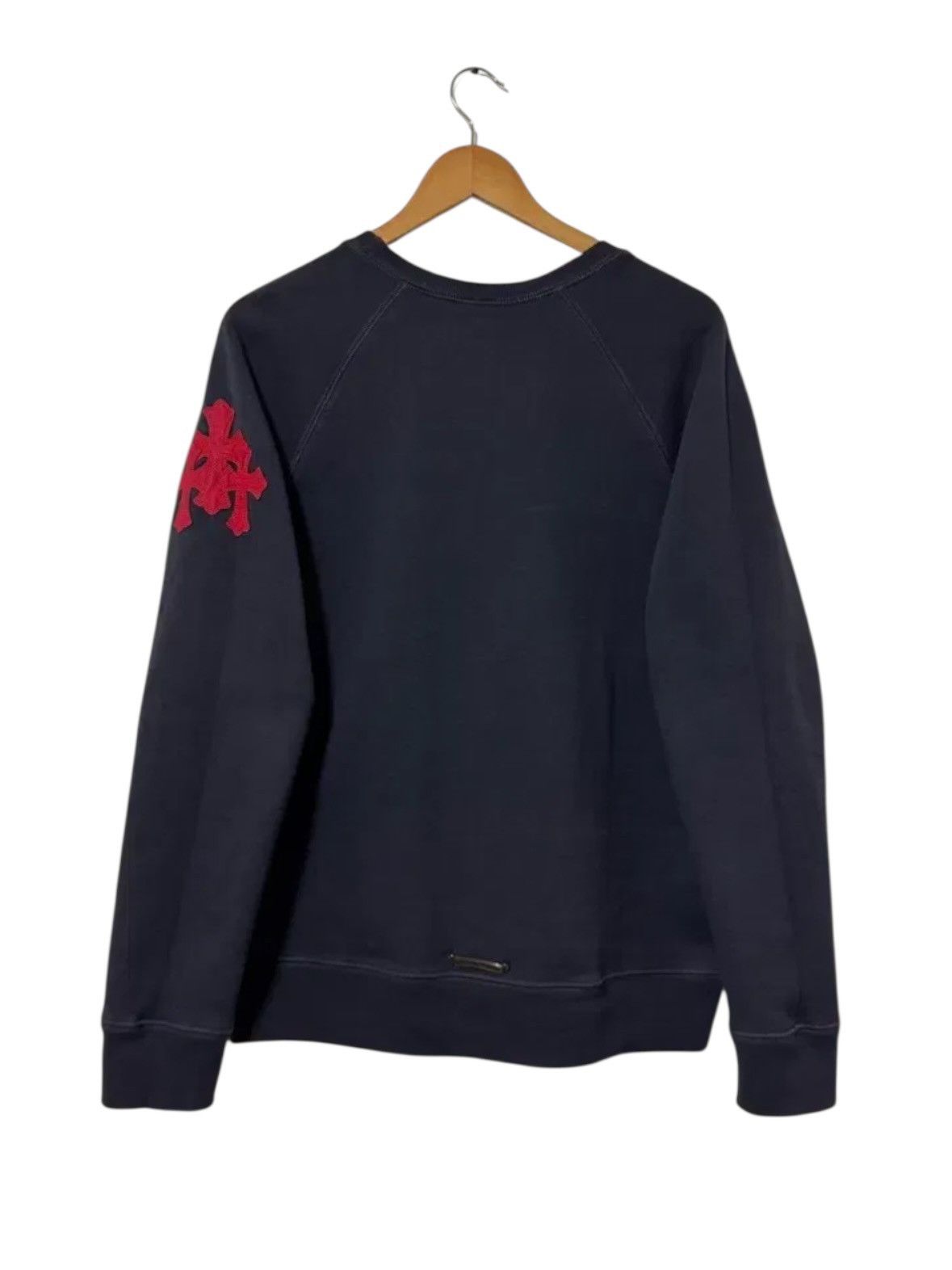 Chrome Hearts Paperjam Red Leather Patch Sweatshirt Size US M / EU 48-50 / 2 - 2 Thumbnail
