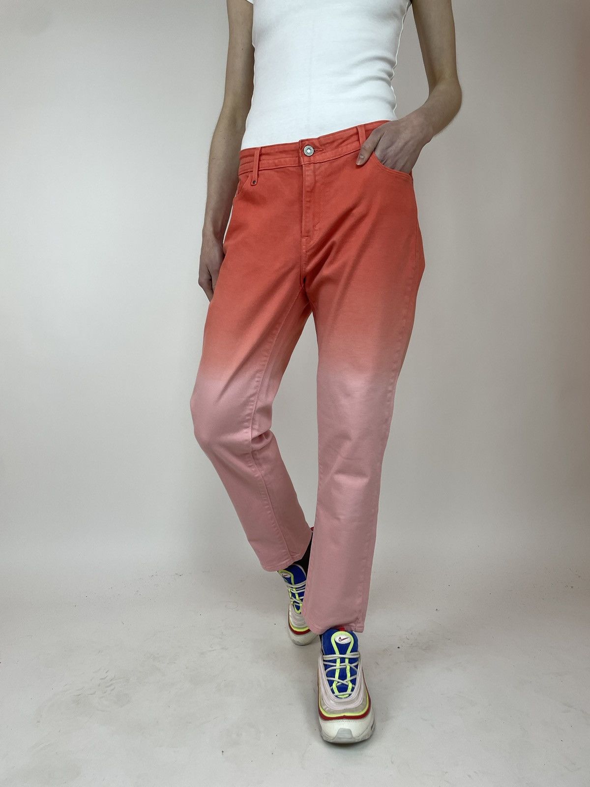 Other Levis Mid Rise Skinny Pink jeans size W31 Size 31" - 6 Thumbnail