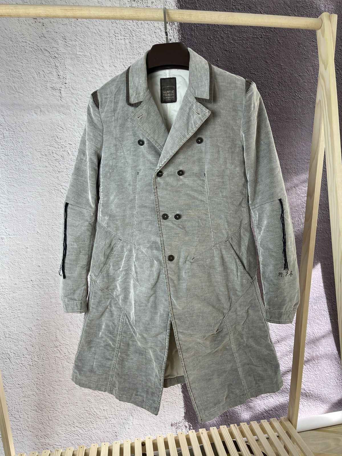Marithe + Francois Girbaud Marithe Francois Girbaud double breasted coat corduroy style Size M / US 6-8 / IT 42-44 - 2 Thumbnail