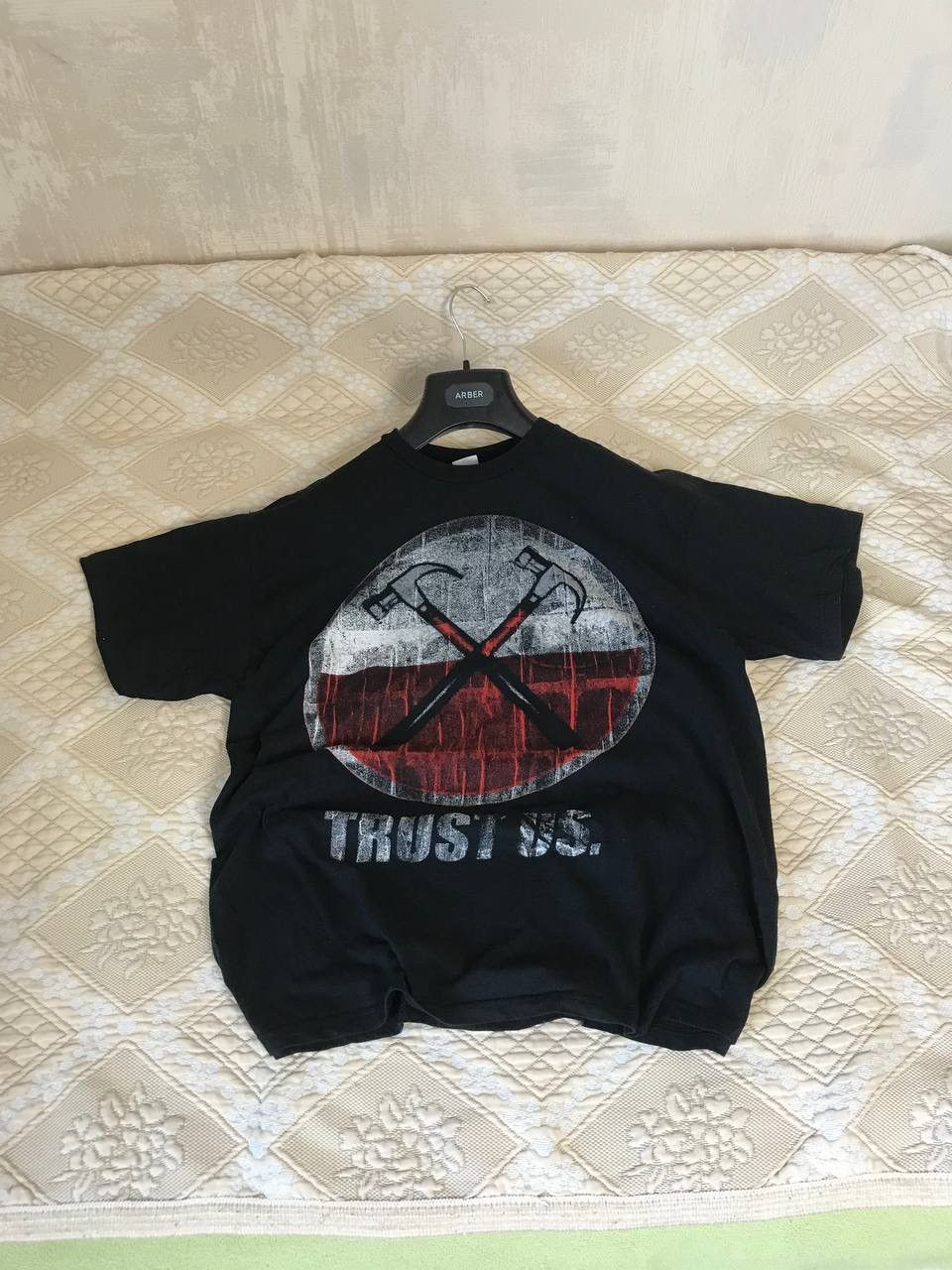 Vintage 🔥 2011 Pink Floyd Roger Waters The Wall Live Tour T Shirt Size US XL / EU 56 / 4 - 7 Thumbnail