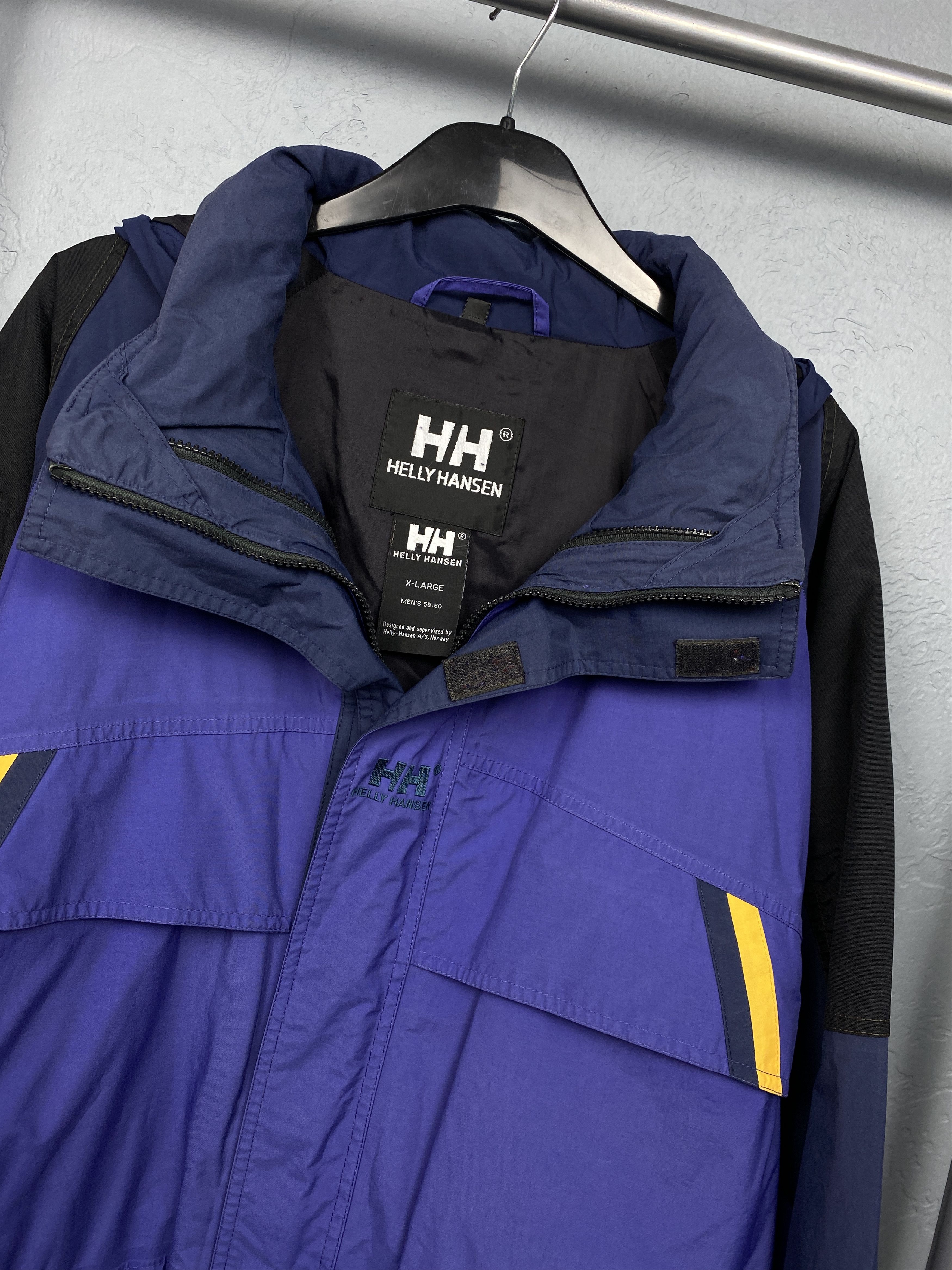 Helly Hansen × Vintage Helly Hansen 90s Vintage Mens Outdoor Nylon Jacket Size US XL / EU 56 / 4 - 3 Thumbnail