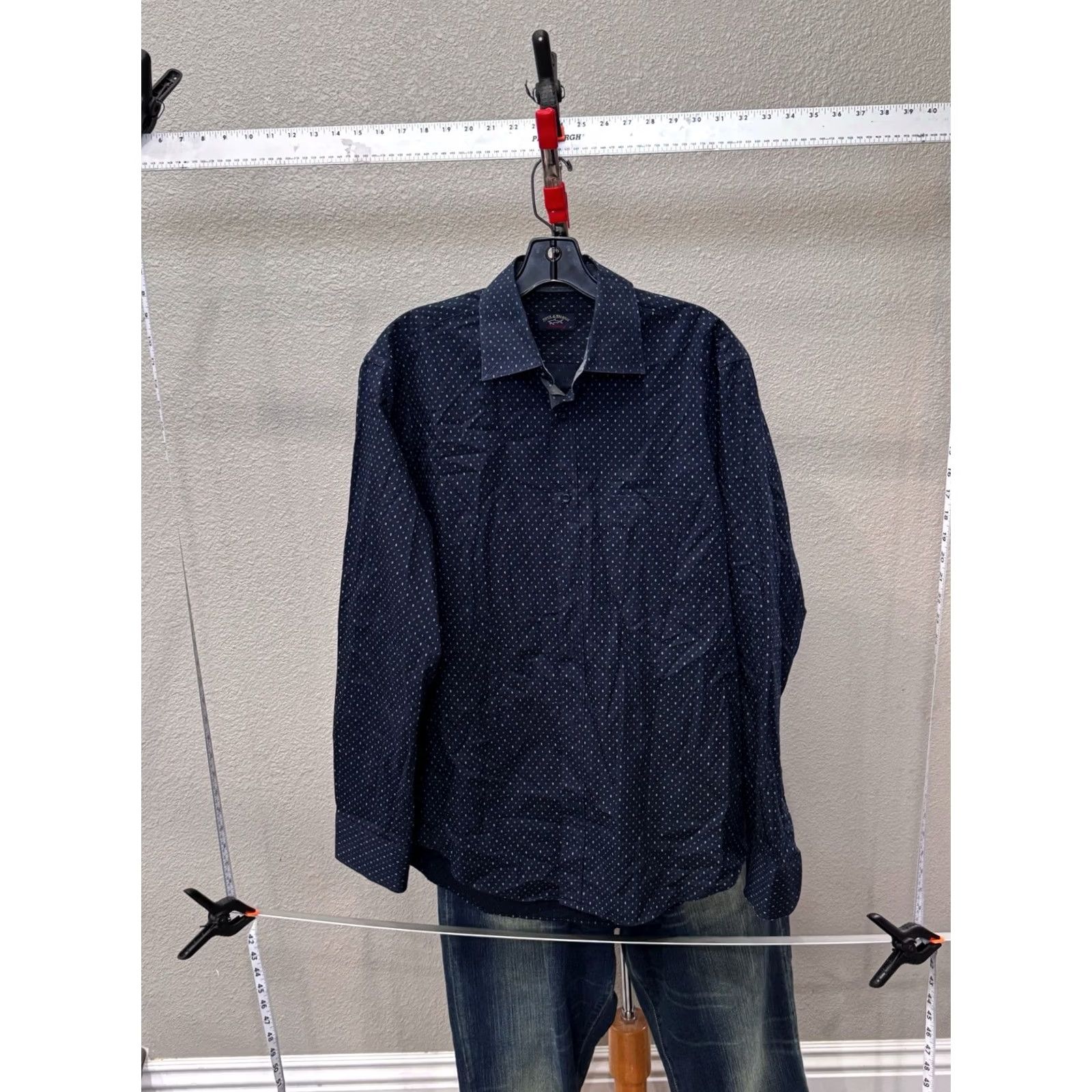 Paul & Shark Paul & Shark Italy Shirt M Mens Long Sleeve Multicolor 15.5 x 35/36 Size US M / EU 48-50 / 2 - 2 Thumbnail