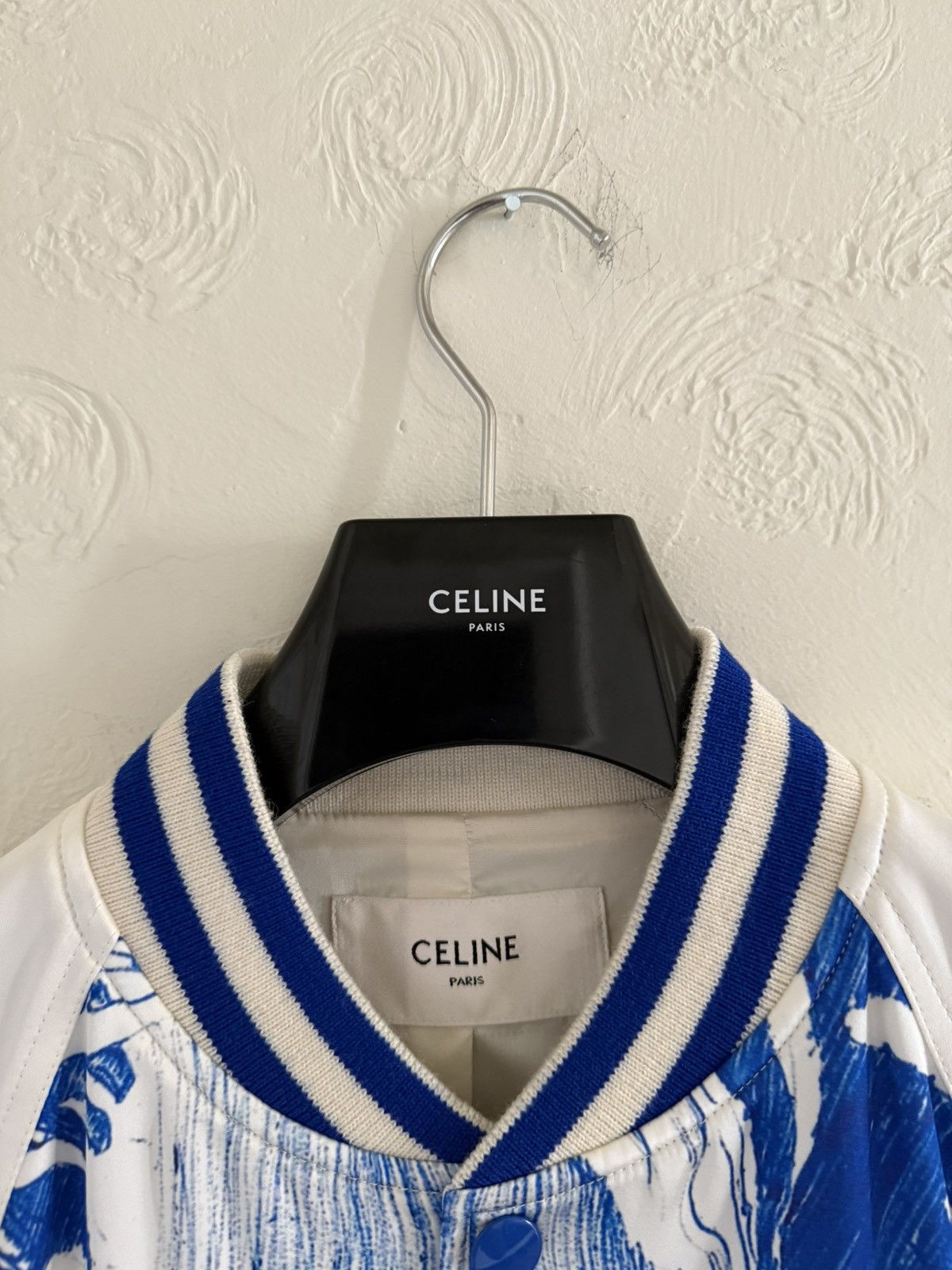 Celine × Hedi Slimane RARE — Celine SS24 Souvenir Jacket Varsity Size US S / EU 44-46 / 1 - 2 Thumbnail