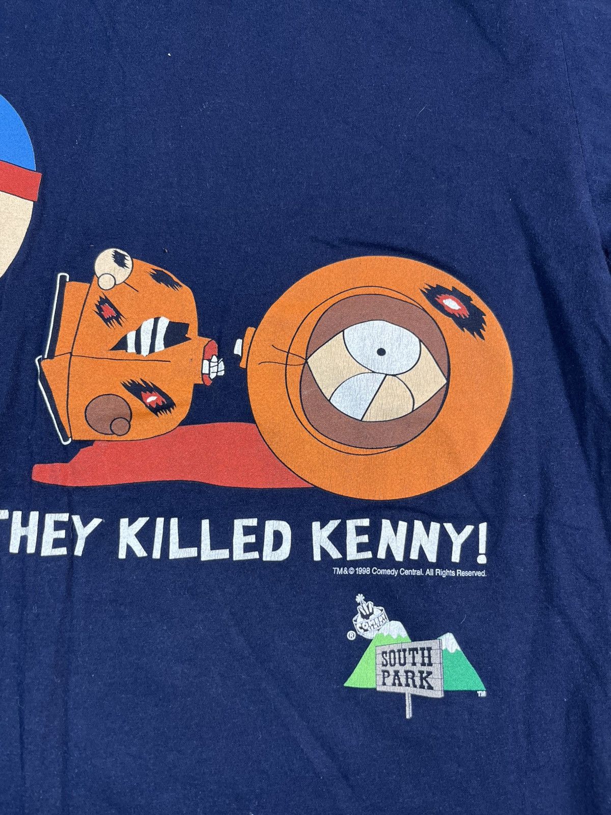 Cartoon Network Vintage South Park 1998 They Killed Kenny T Shirt Size US L / EU 52-54 / 3 - 4 Thumbnail