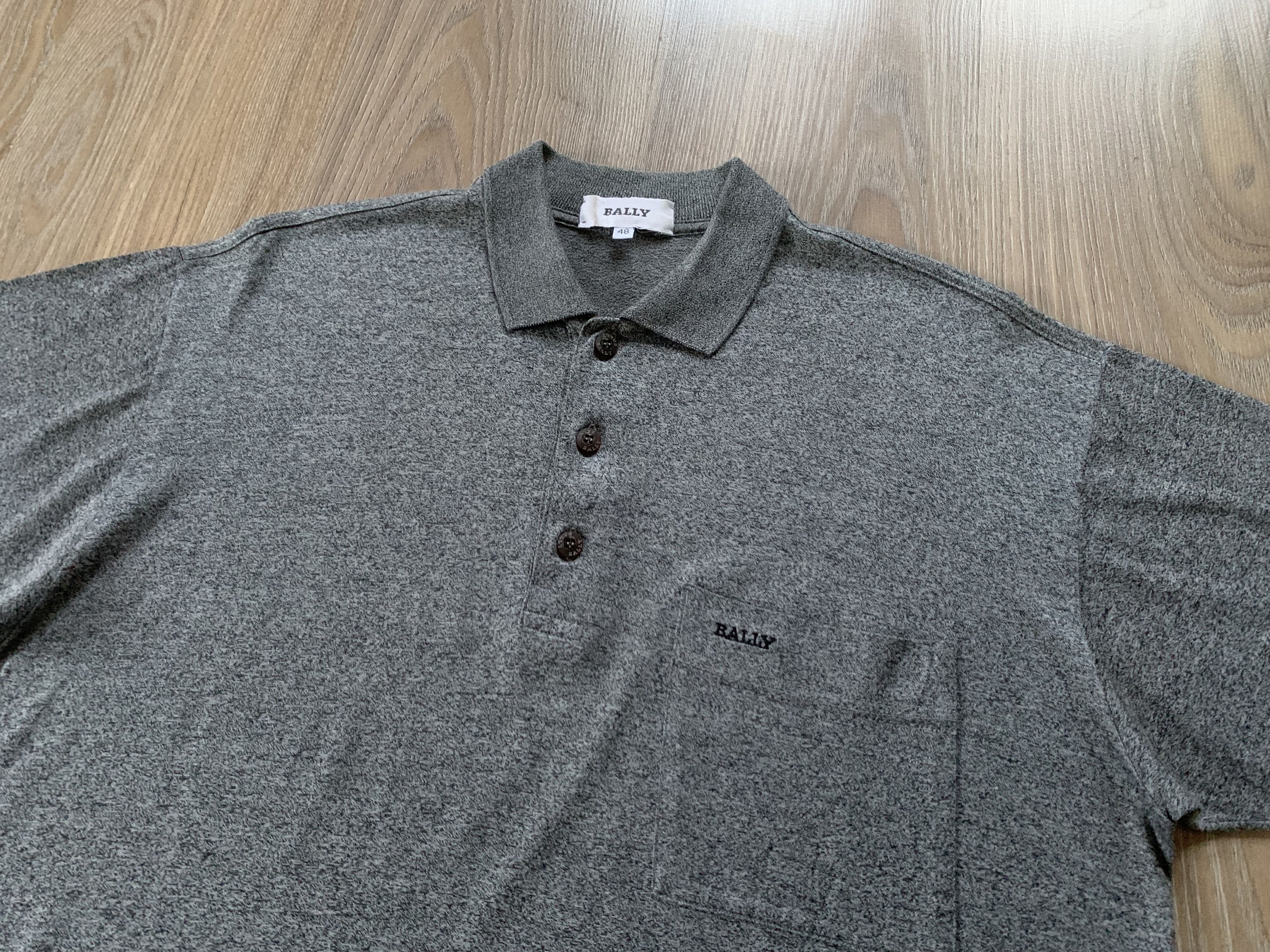 Bally Bally Vintage Cotton Pocket Polo T-Shirt Size US M / EU 48-50 / 2 - 4 Thumbnail