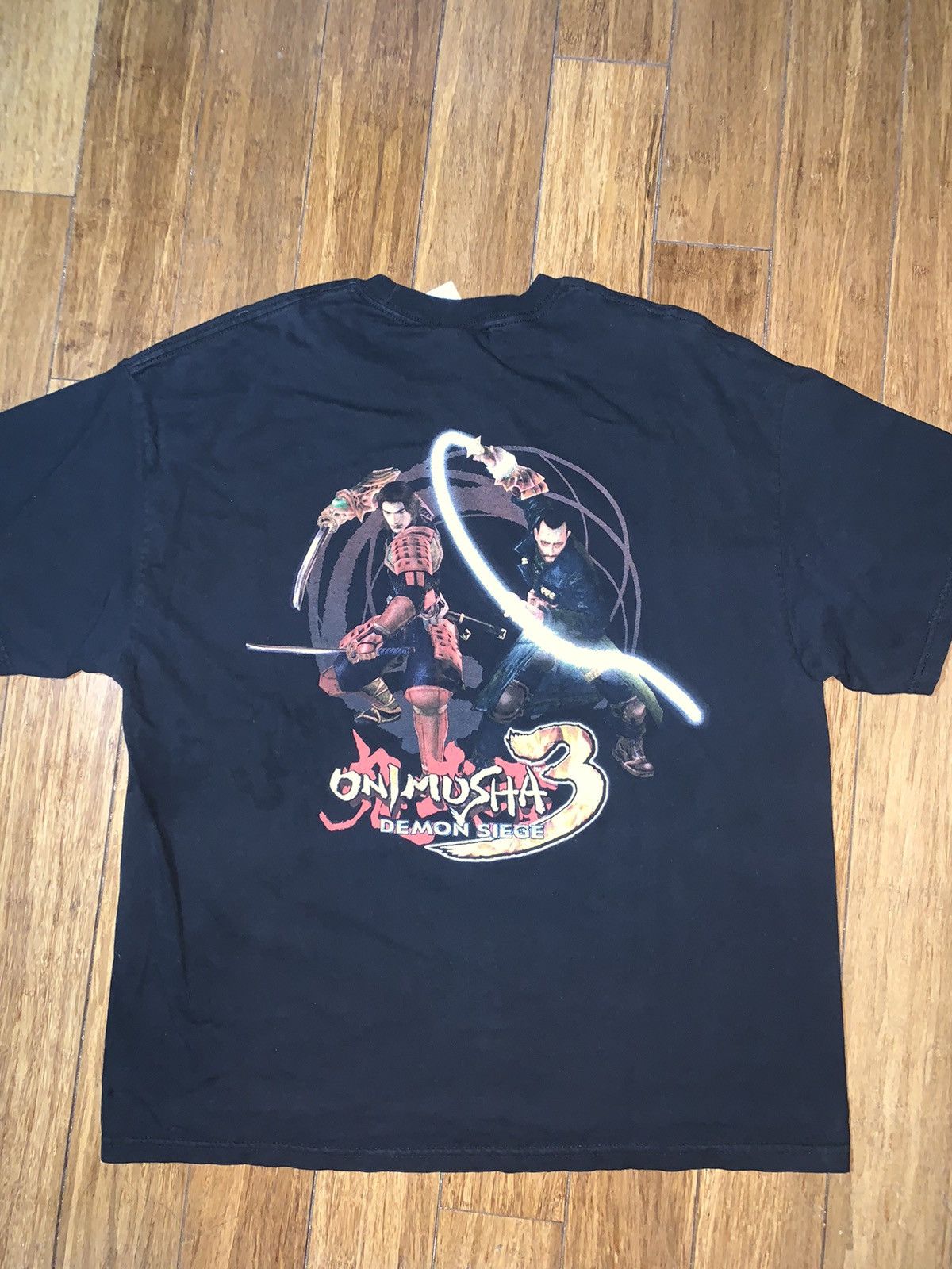 image of Vintage 2004 Onimusha 3 Tee in Black, Men's (Size XL)