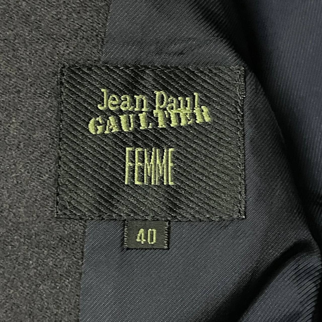 Jean Paul Gaultier JPG Jean Paul Gaultuer Femme Wool Long Coat Size S / US 4 / IT 40 - 7 Thumbnail