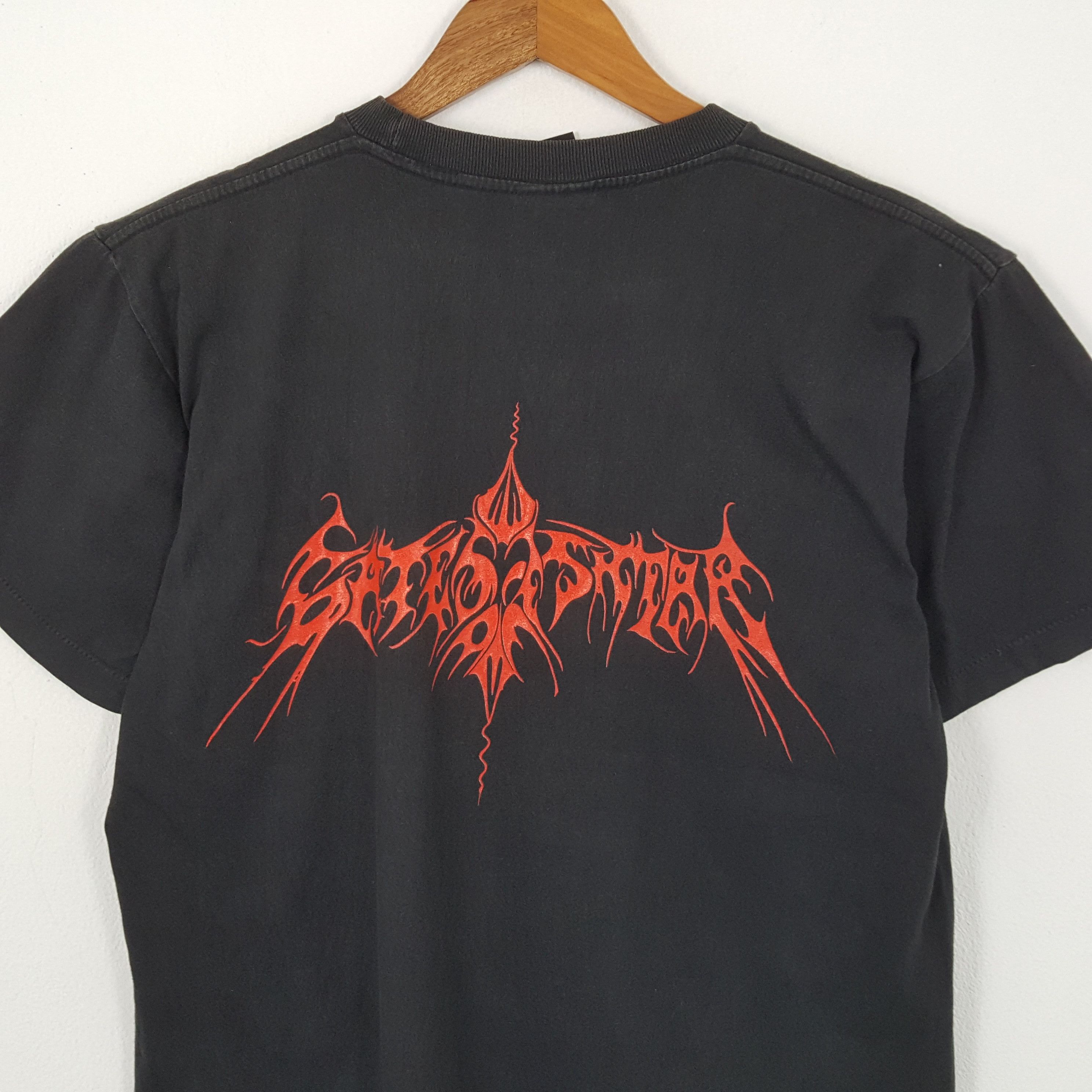 Band Tees × Vintage Vintage GATES OF ISHTAR Swedish Death Metal Band T-Shirts Size US L / EU 52-54 / 3 - 4 Thumbnail