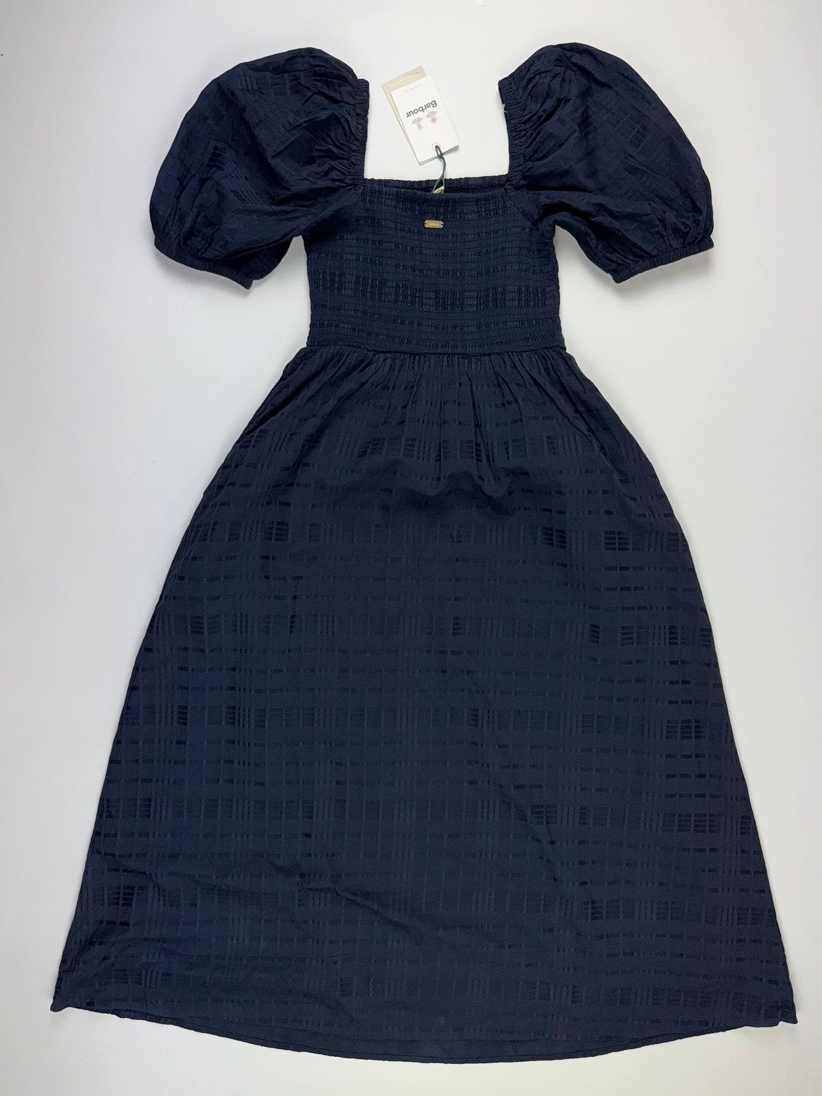 Barbour New Barbour Marcy Midi Dress - Navy size 10 Size M / US 6-8 / IT 42-44 - 1 Thumbnail