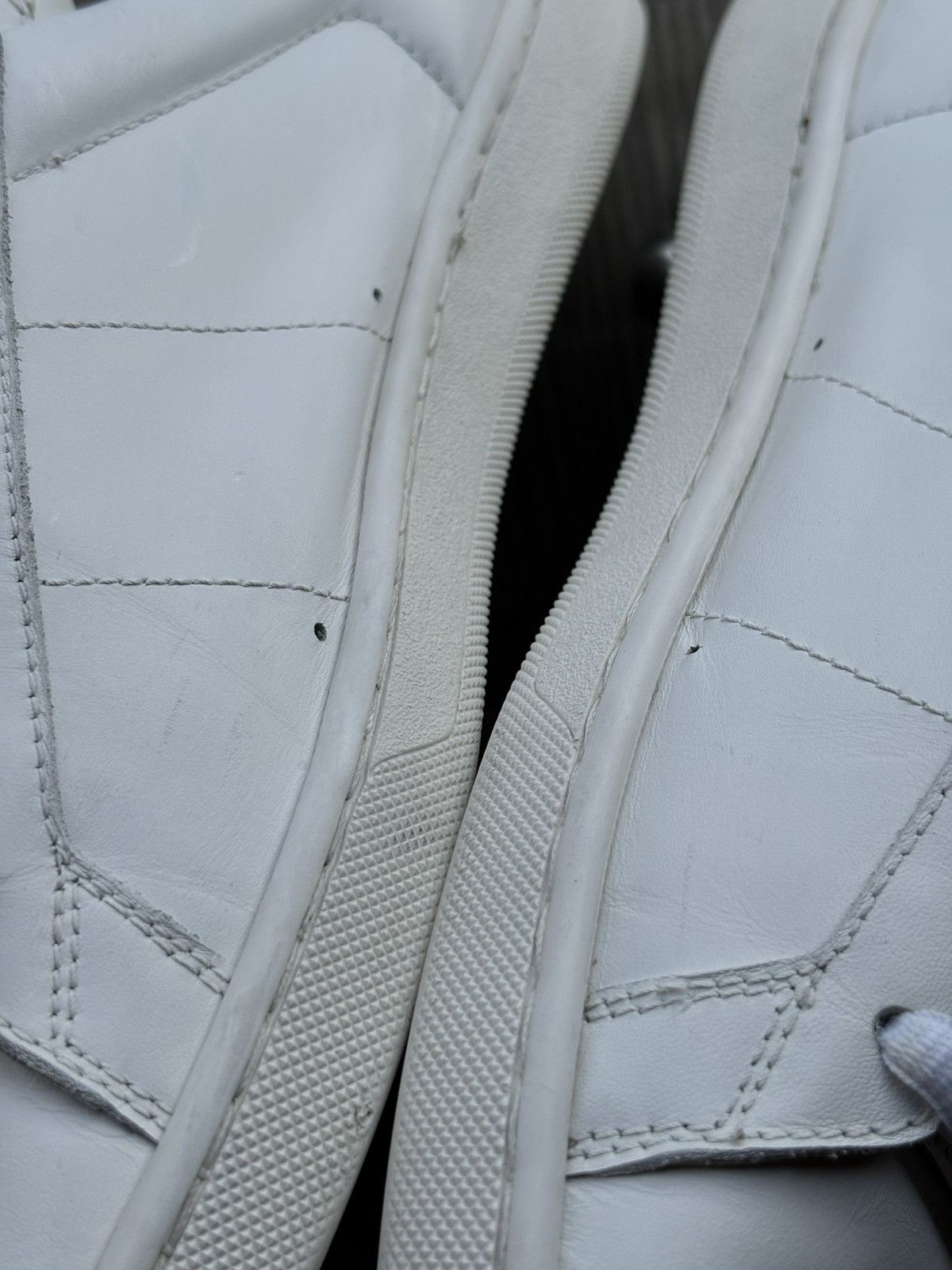 Saint Laurent Paris YSL Paris SL/01 Signature Court Classic Leather Low Top Sneaker Shoes Trainers Size US 10 / IT 40 - 21 Thumbnail