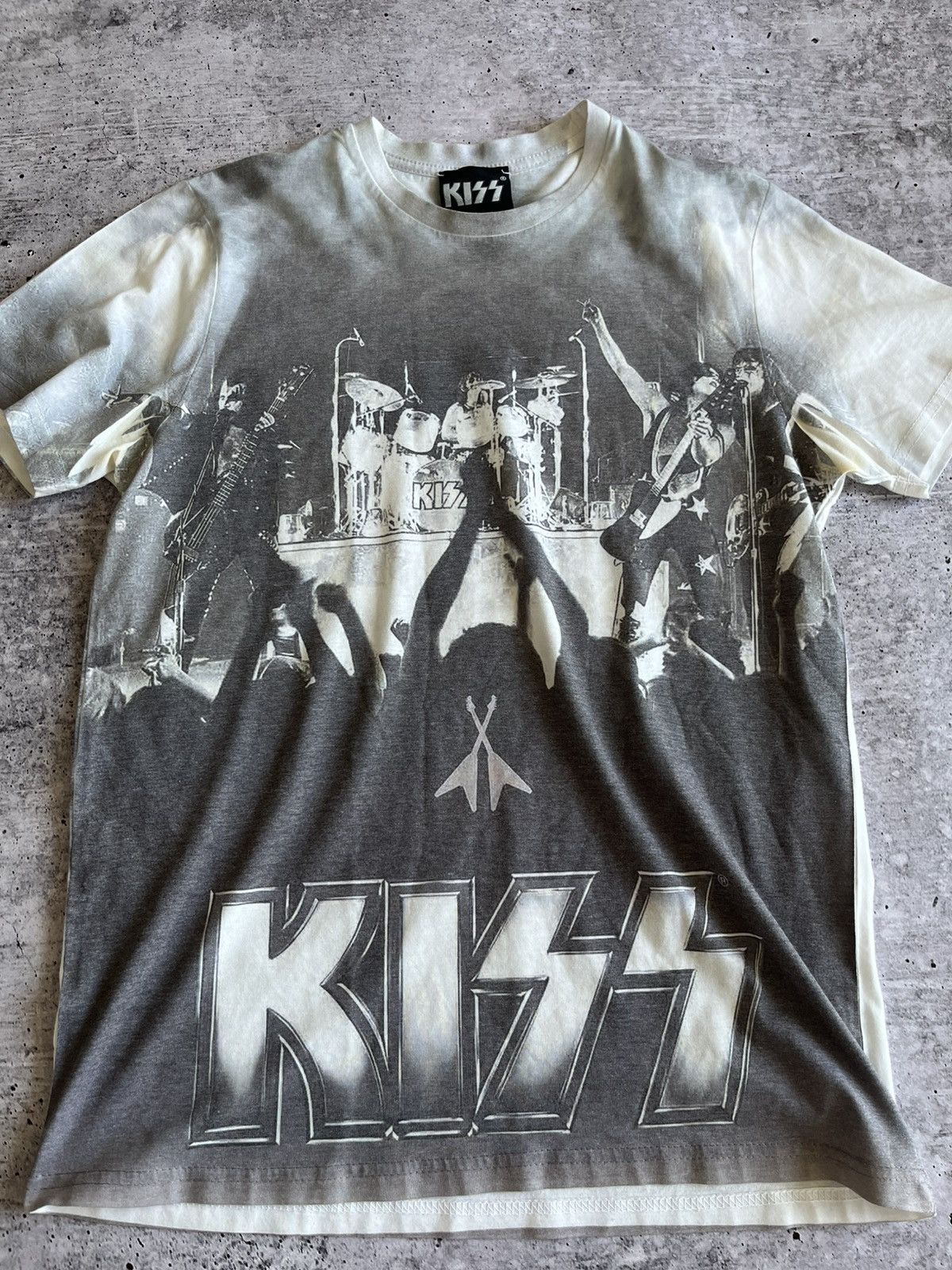 KISS Band Tees × KISS × Vintage vintage rock band overprinted tee Size US M / EU 48-50 / 2 - 3 Thumbnail