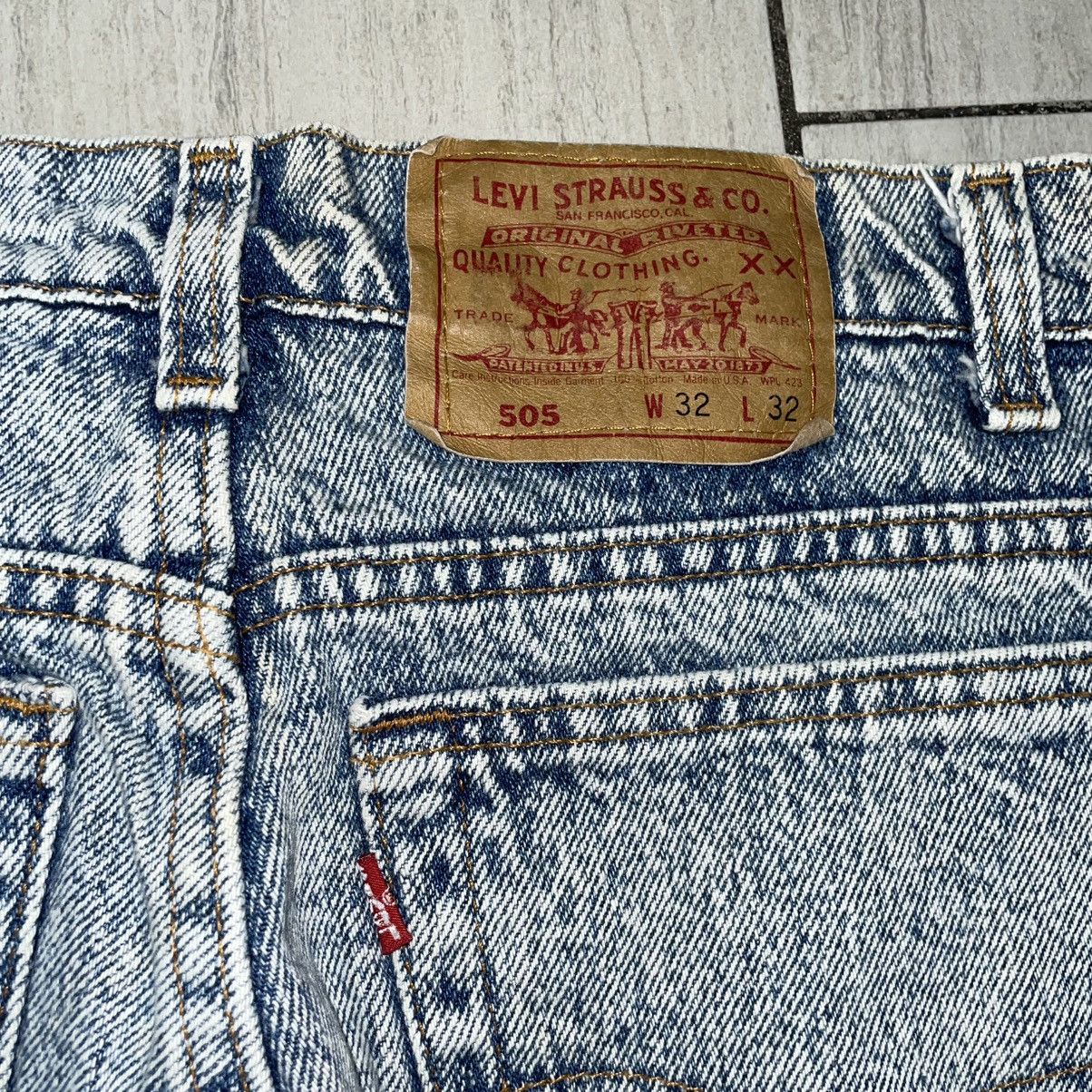 Levi's Levi’s 505 XX Made in USA Size US 30 / EU 46 - 2 Thumbnail