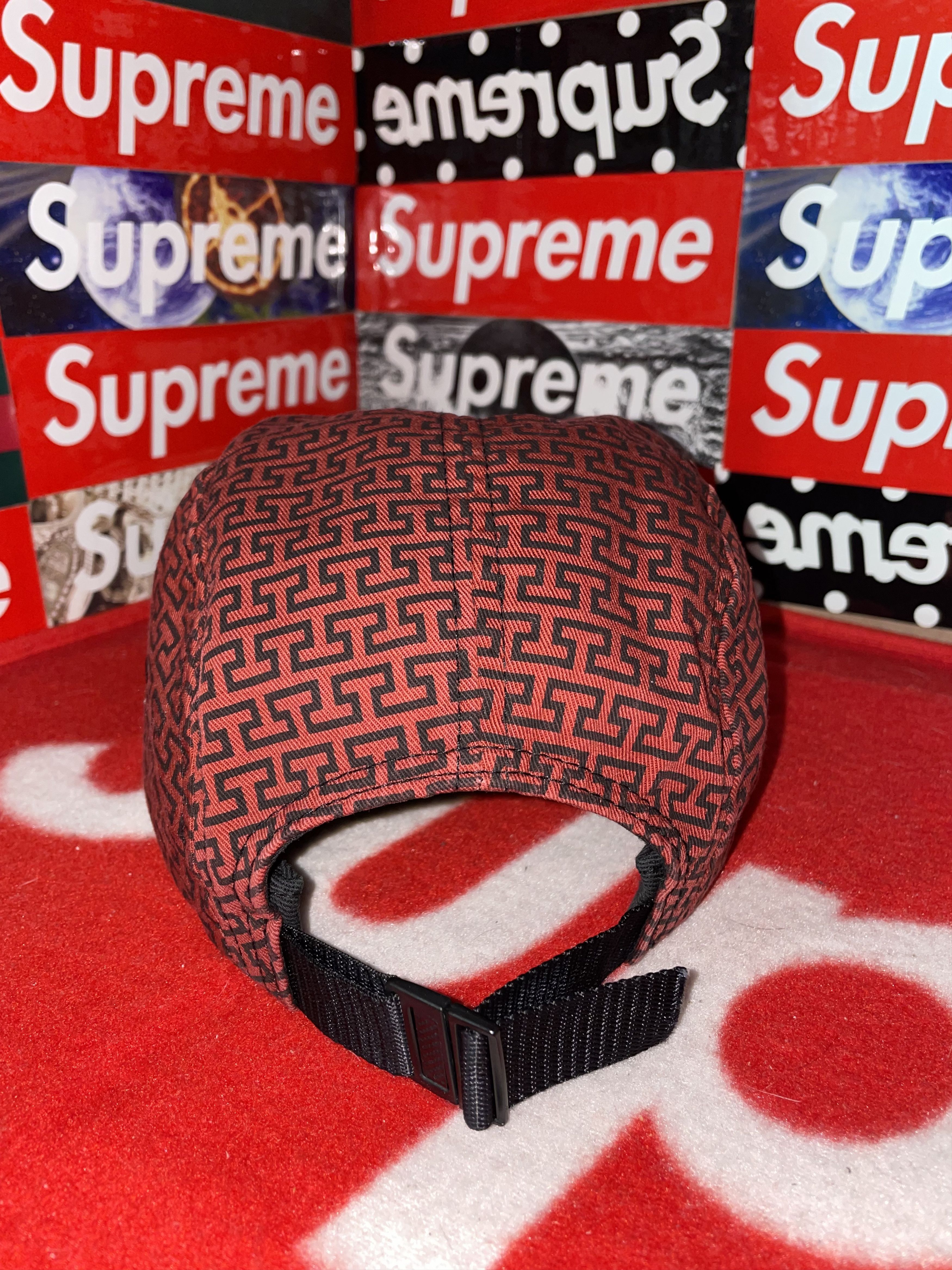Supreme Supreme Motif Camp Cap FW12 release RARE HAT Size ONE SIZE - 3 Thumbnail