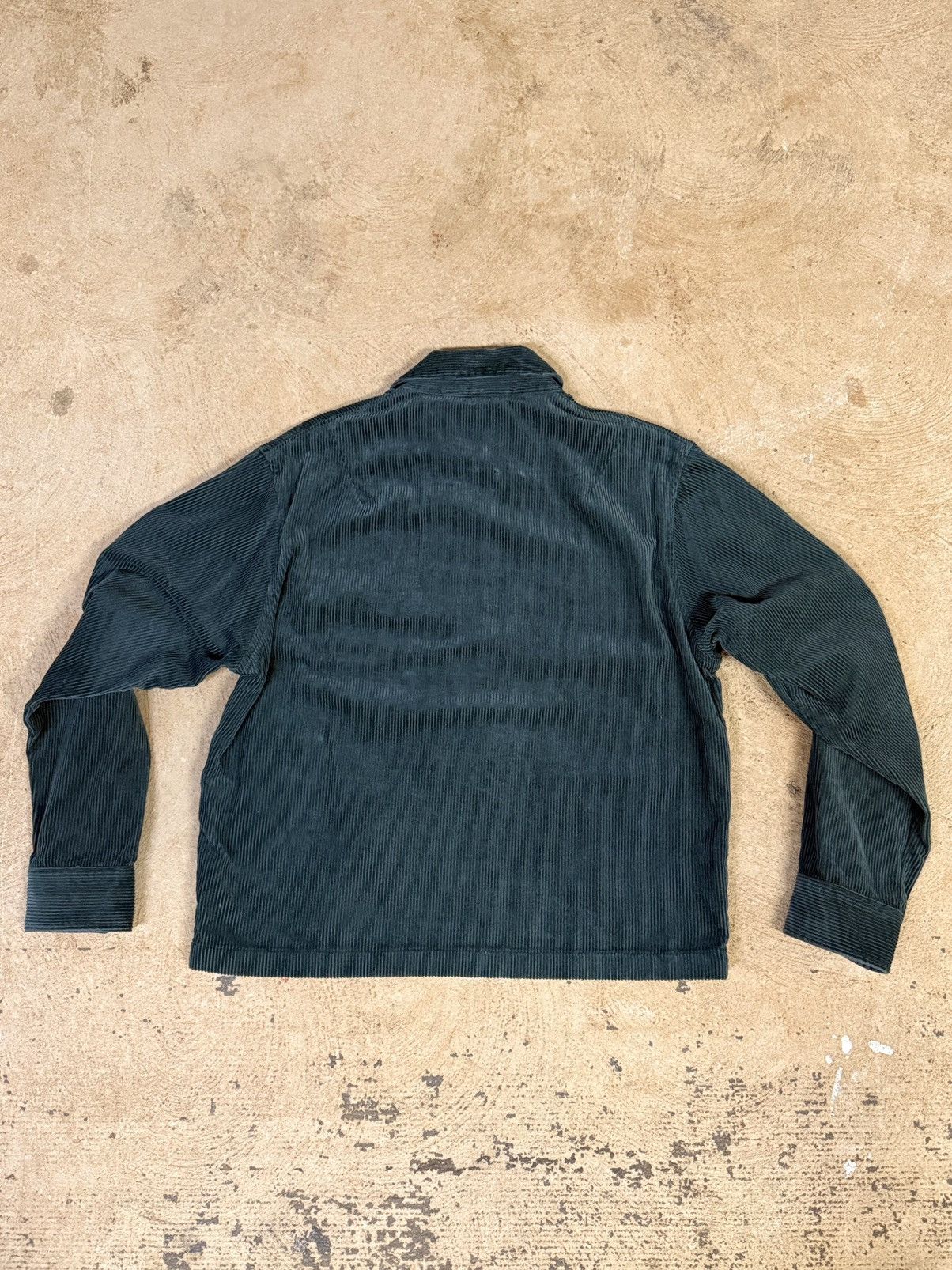 Uniqlo Green Corduroy Jacket (X-SMALL) Size US XS / EU 42 / 0 - 2 Thumbnail