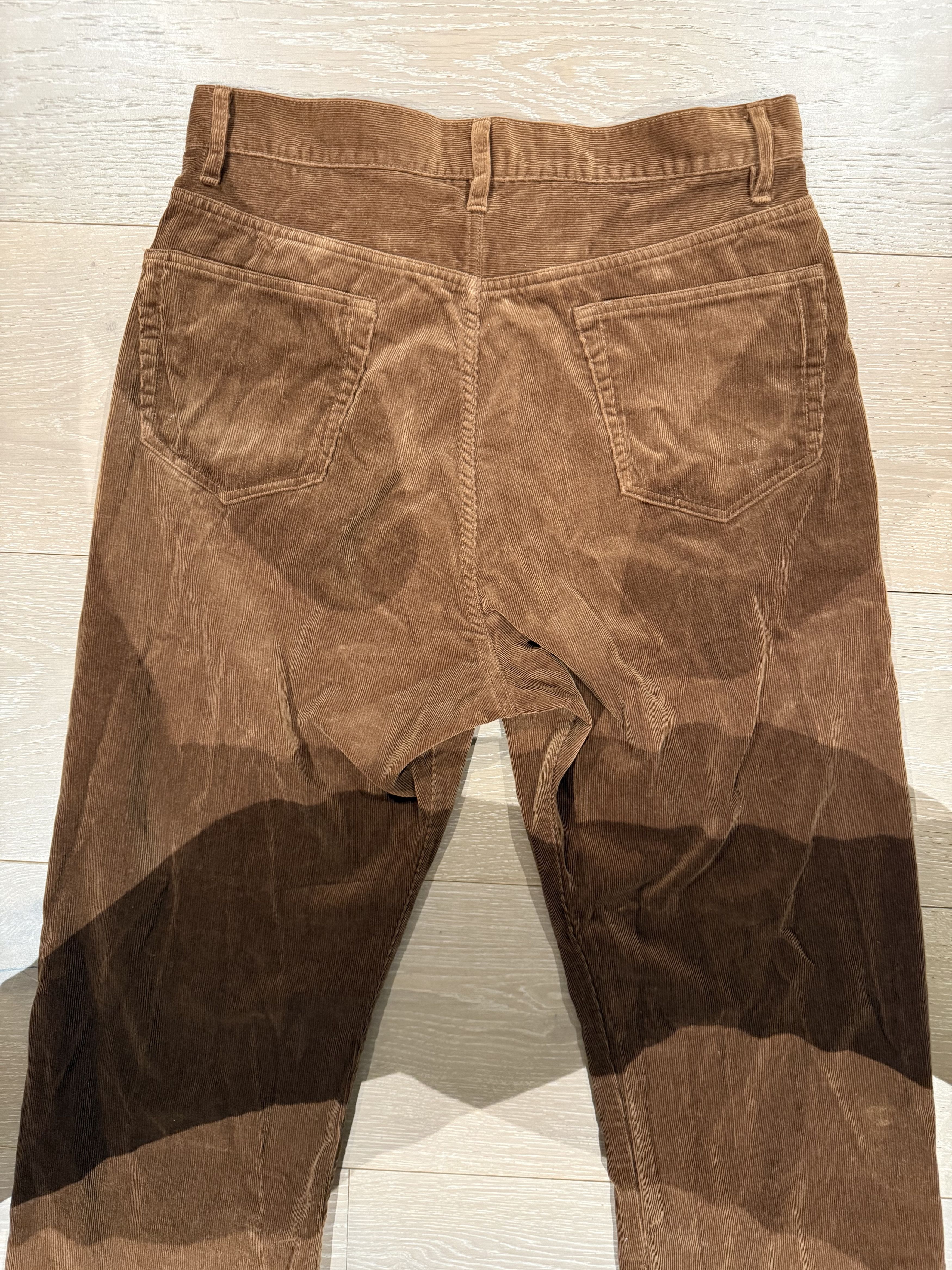 Auralee 💚 Auralee Finx Corduroy Pants Red Brown Size 4 NEW Size US 32 / EU 48 - 16 Thumbnail