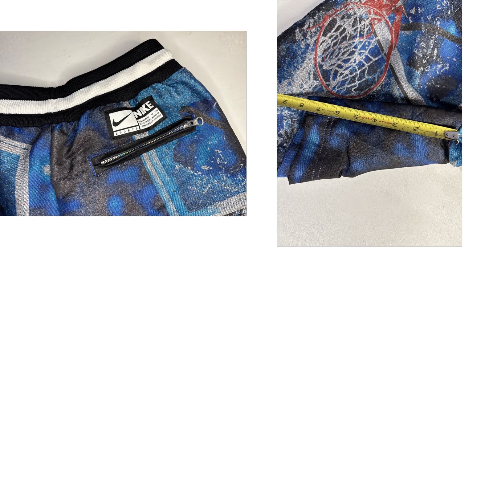 Nike Nike Shorts Black/Royal Dri Fit DNA Basketball Loose Fit Heavyweight M Mens Size US 31 - 8 Thumbnail