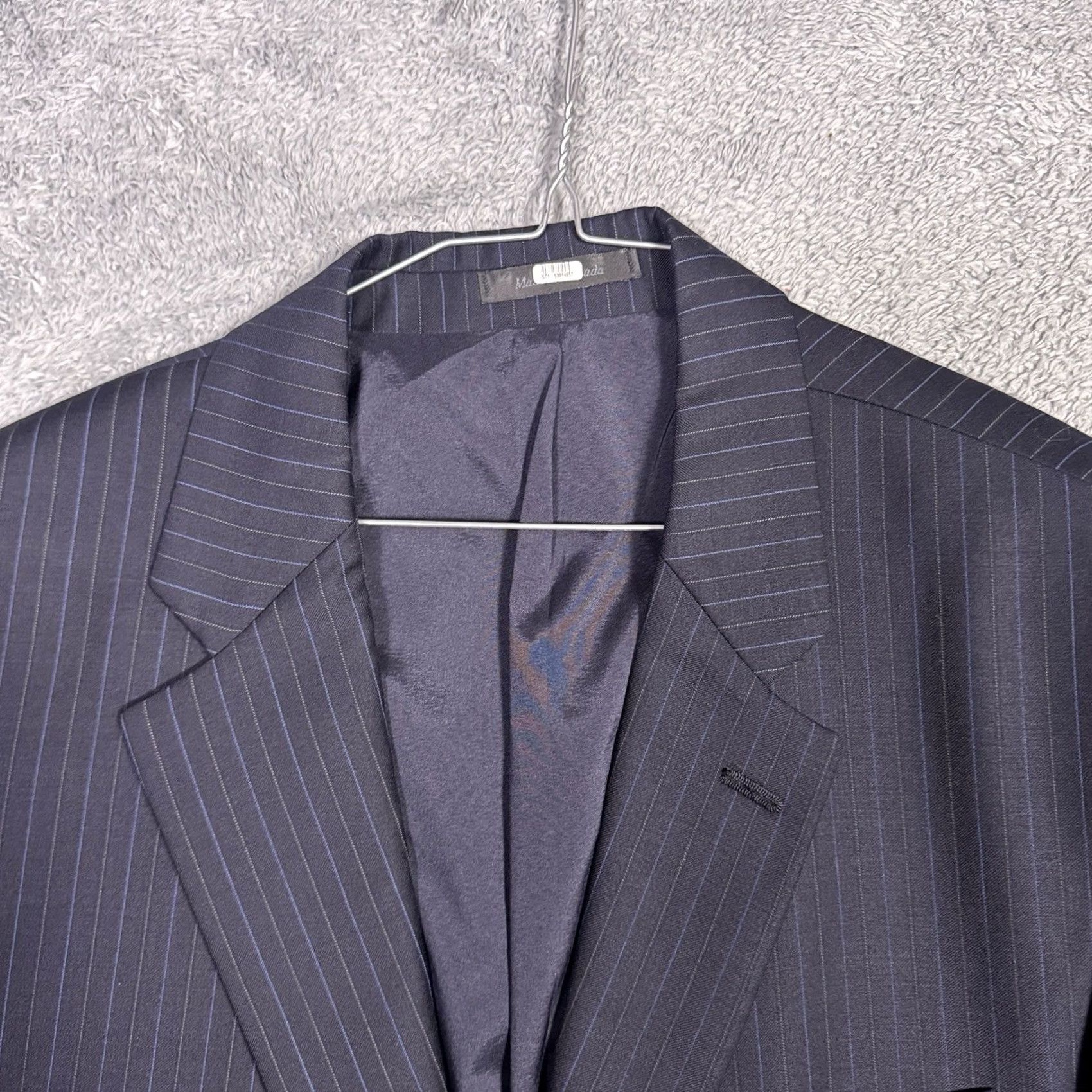 Ralph Lauren Ralph Lauren Mens Pinstripe Suit 46R 38x29 Set - Business Formal - 2 Piece Size 46R - 3 Thumbnail